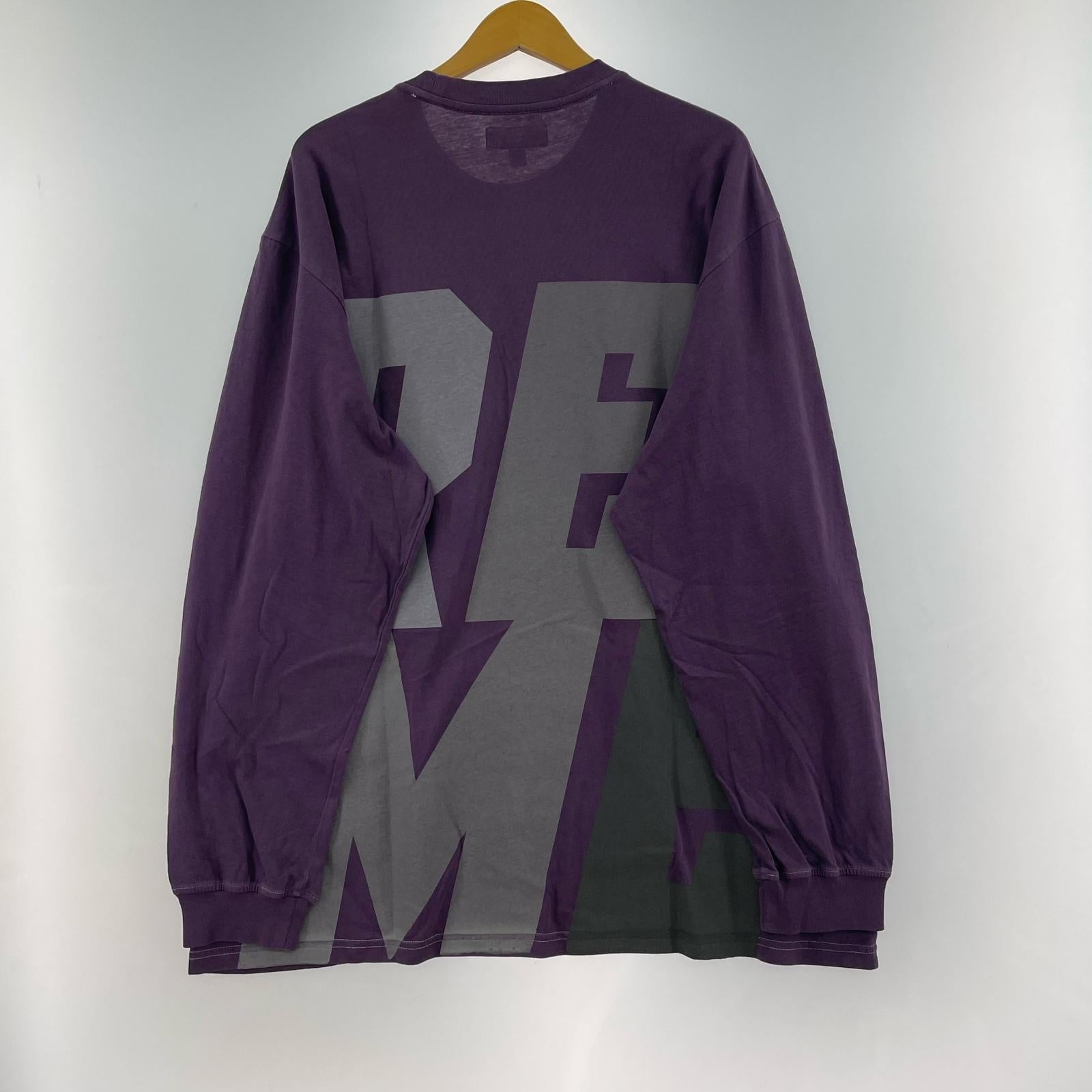 長袖Tシャツ Supreme 25AW Reflective L/S Top XXL パープル