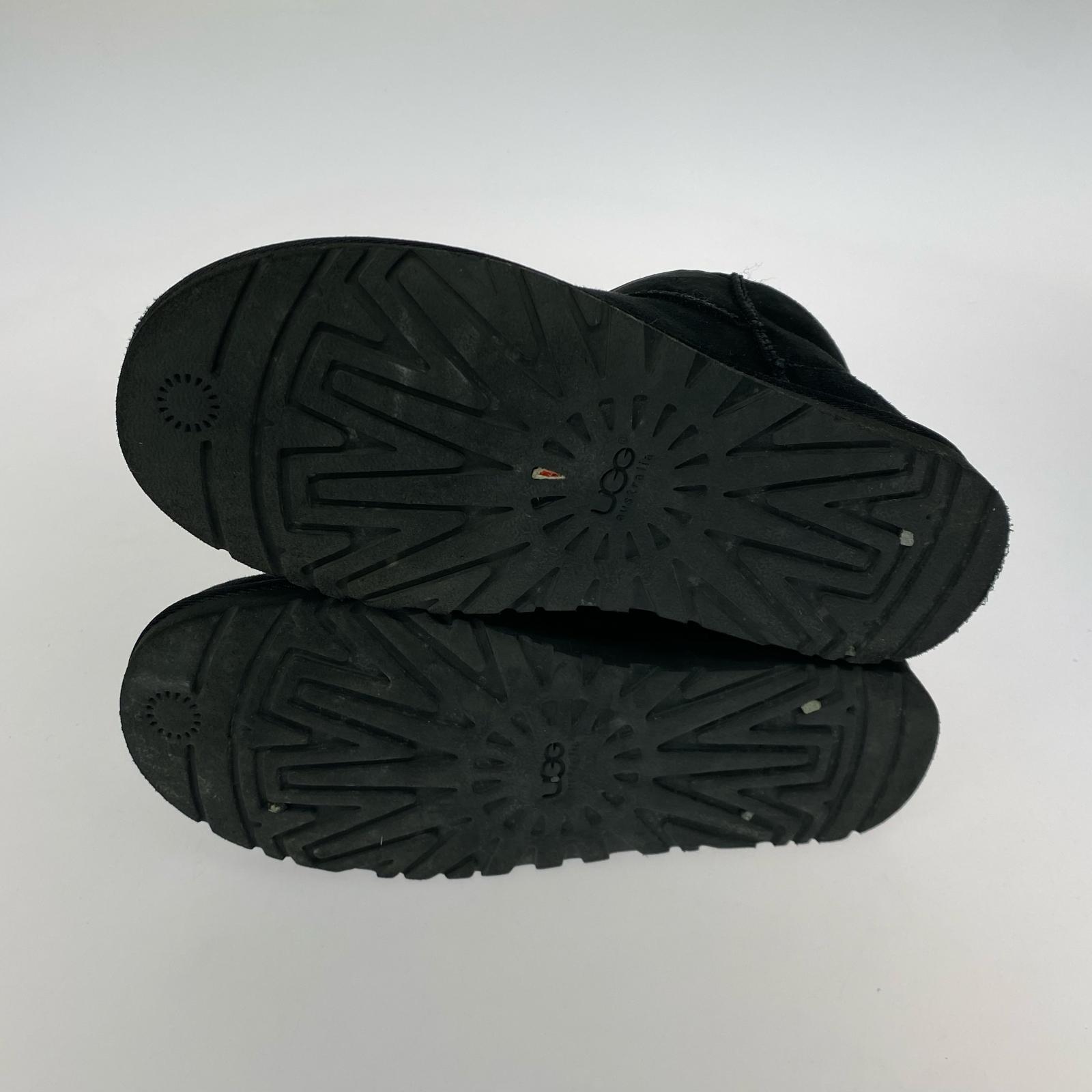 ブーツ ムートン BLK 23.0cm ブラック
