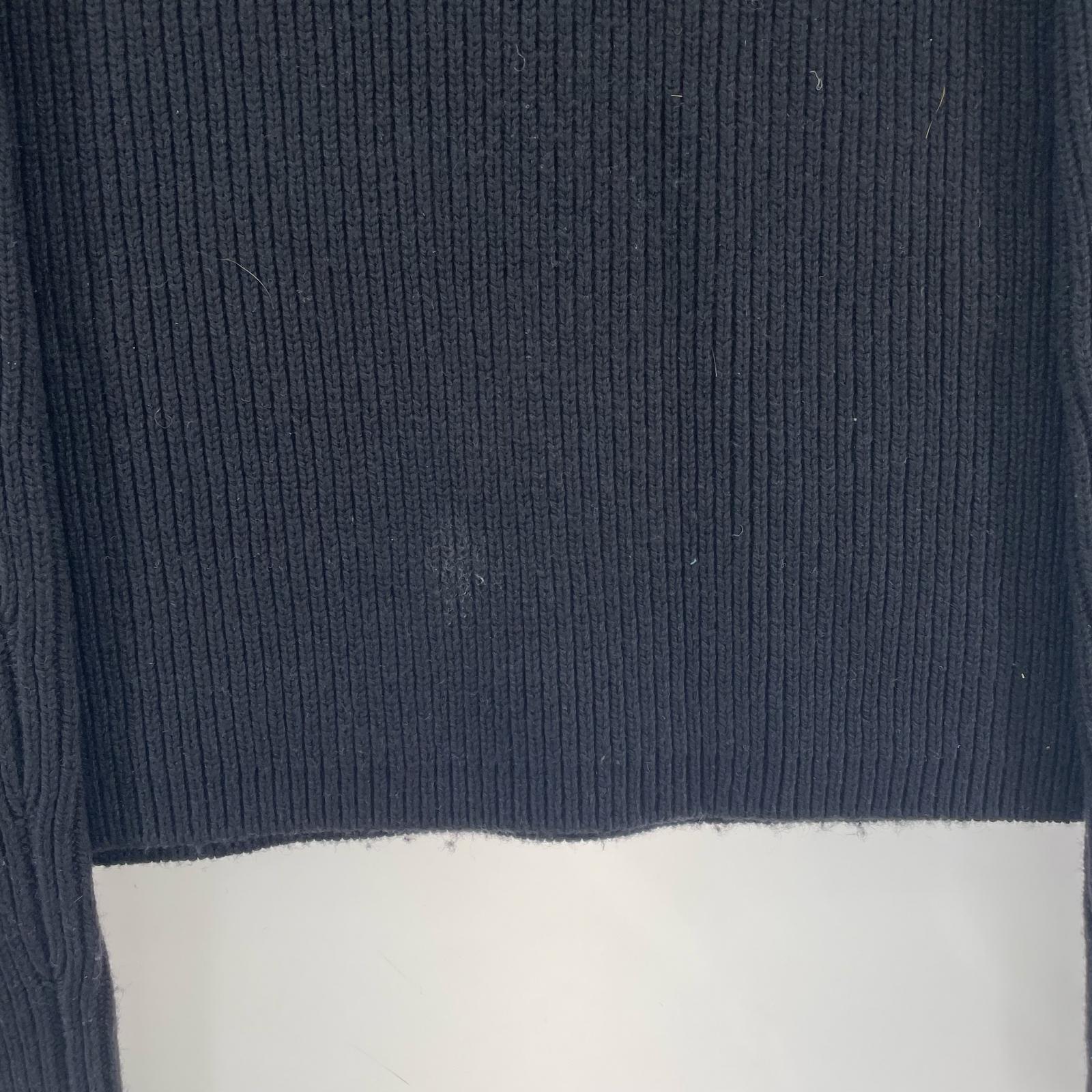 ニット Alexander Wang ネックスタッズ ハイネックニット M ブラック M ブラック