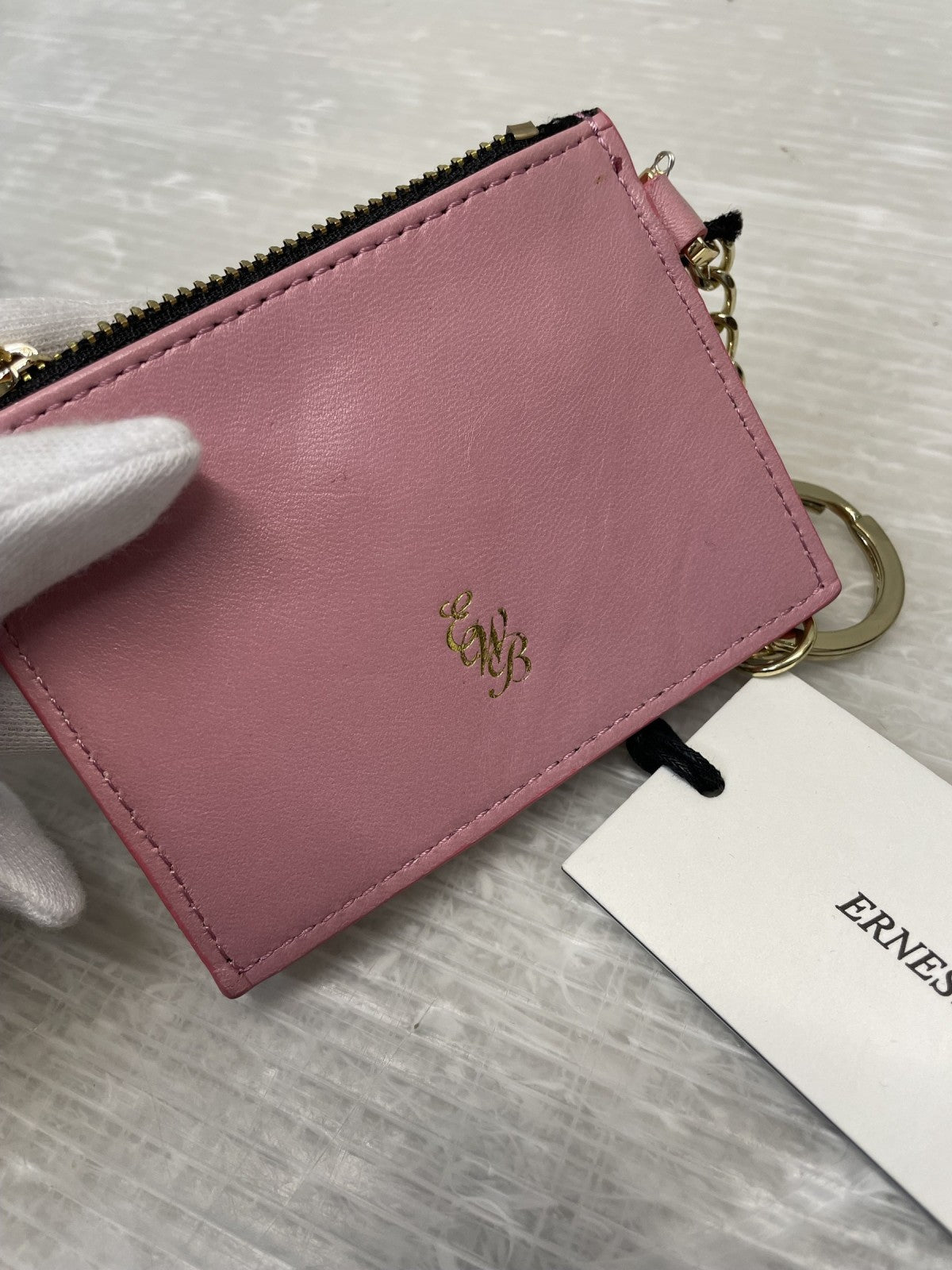 コインケース ERNEST W.BAKER PRESENT COIN POUCH ピンク