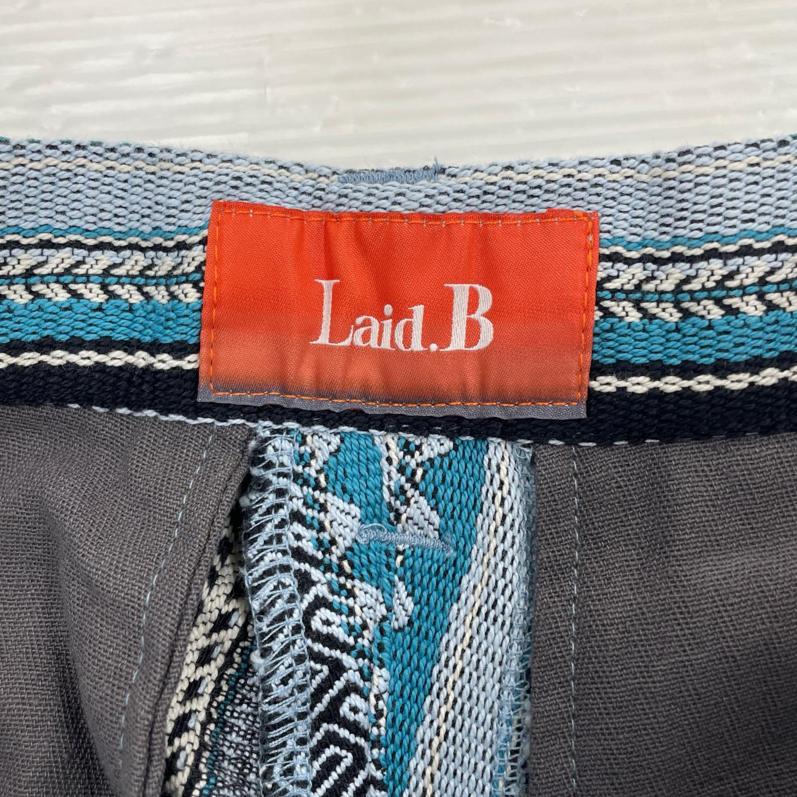 パンツ Laid.B Prisoner Pants 2 Blue タグ付
