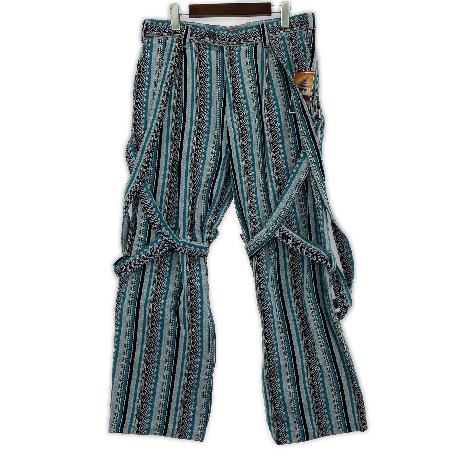 パンツ Laid.B Prisoner Pants 2 Blue タグ付