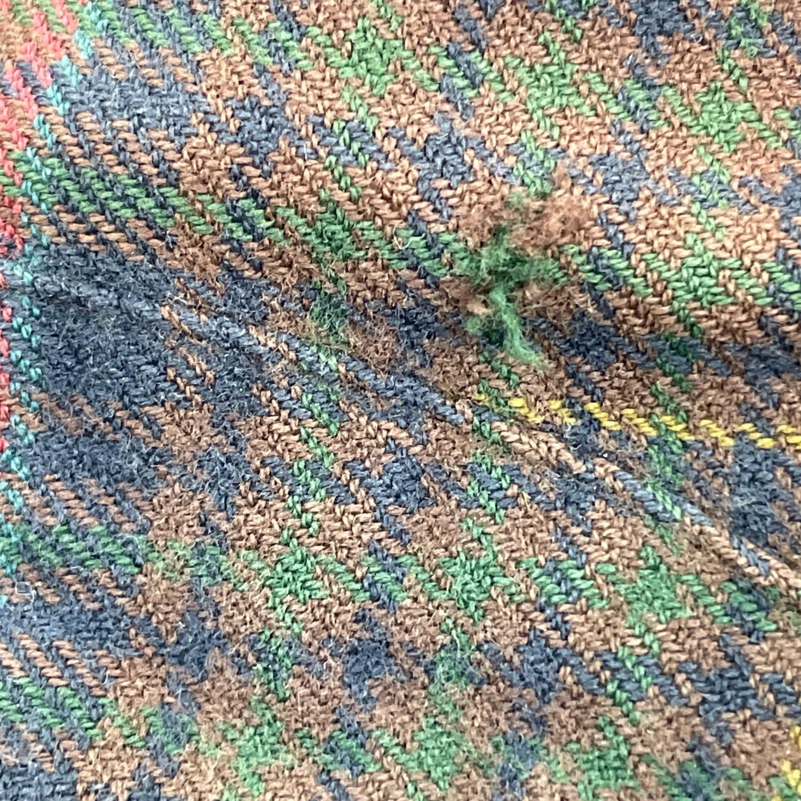 長袖シャツ VINTAGE CAMP Open Collar Check Shirt XL マルチカラー
