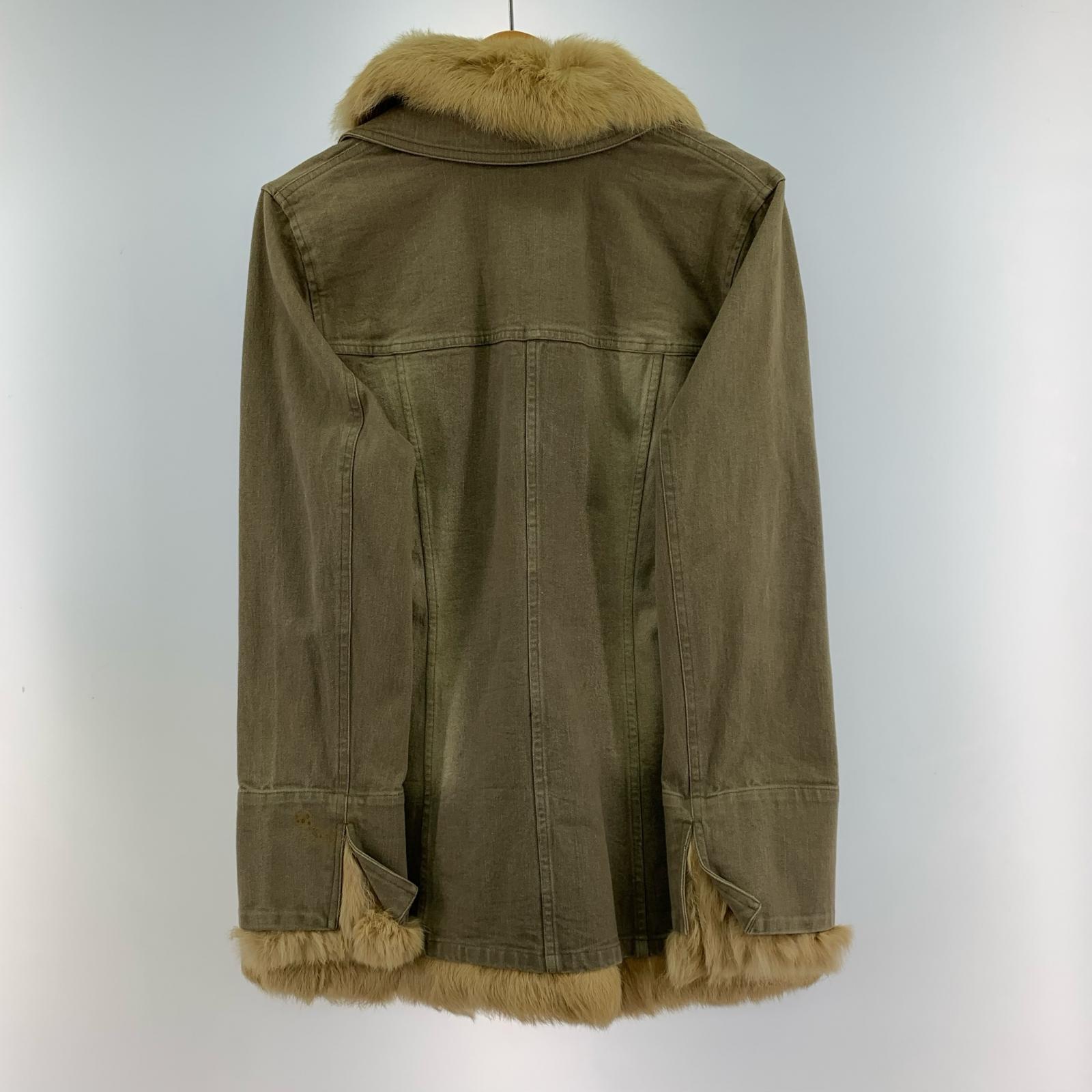 ジャケット Rabbit Fur Jacket 40 ブラウン