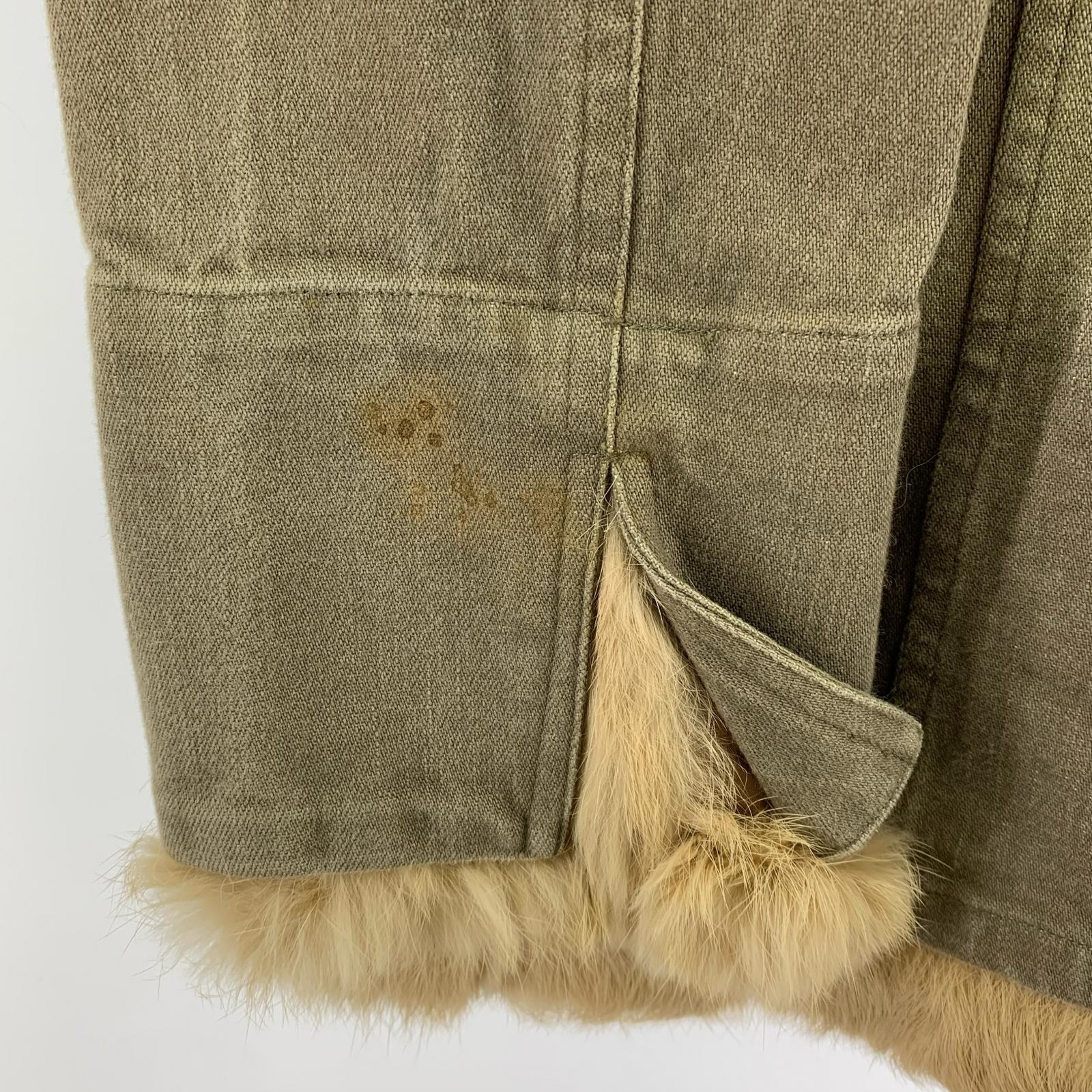 ジャケット Rabbit Fur Jacket 40 ブラウン