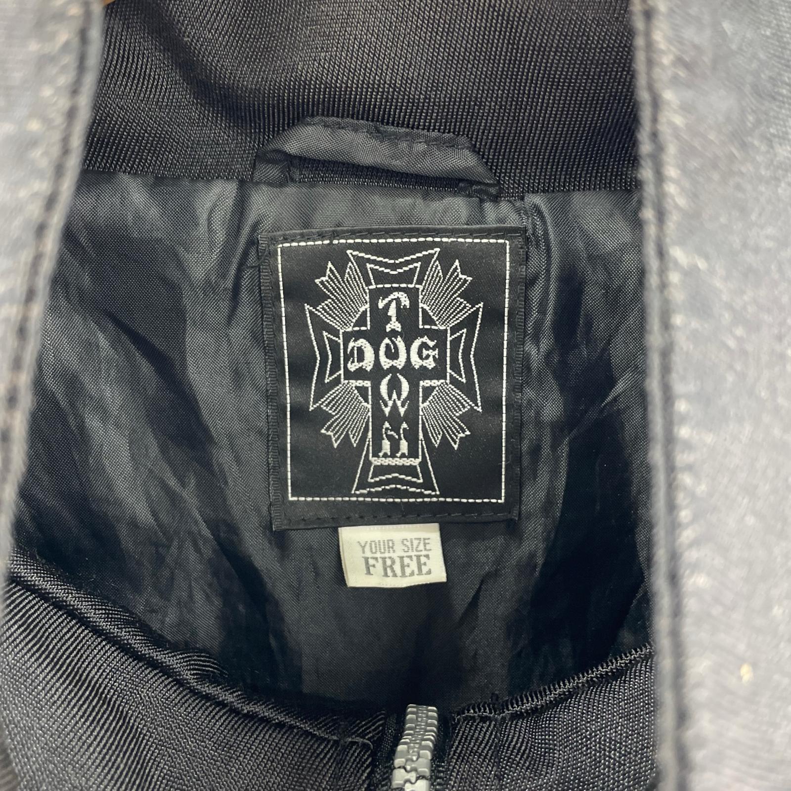 ジャケット 90s DOGTOWN Nylon Jacket BLK F フリー ブラック