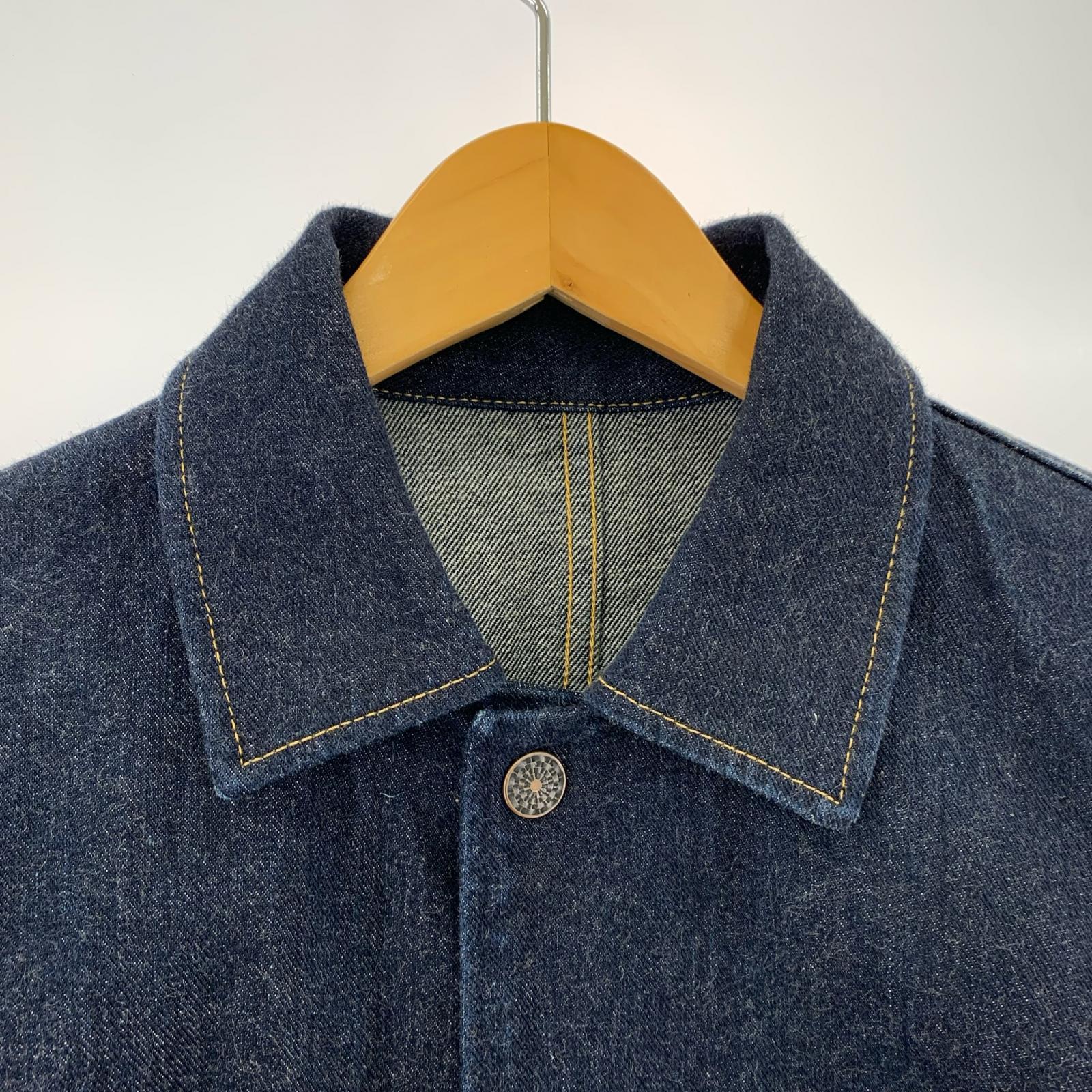 デニムジャケット WASEW Pre C.U.M DENIM COVERALL M ネイビー