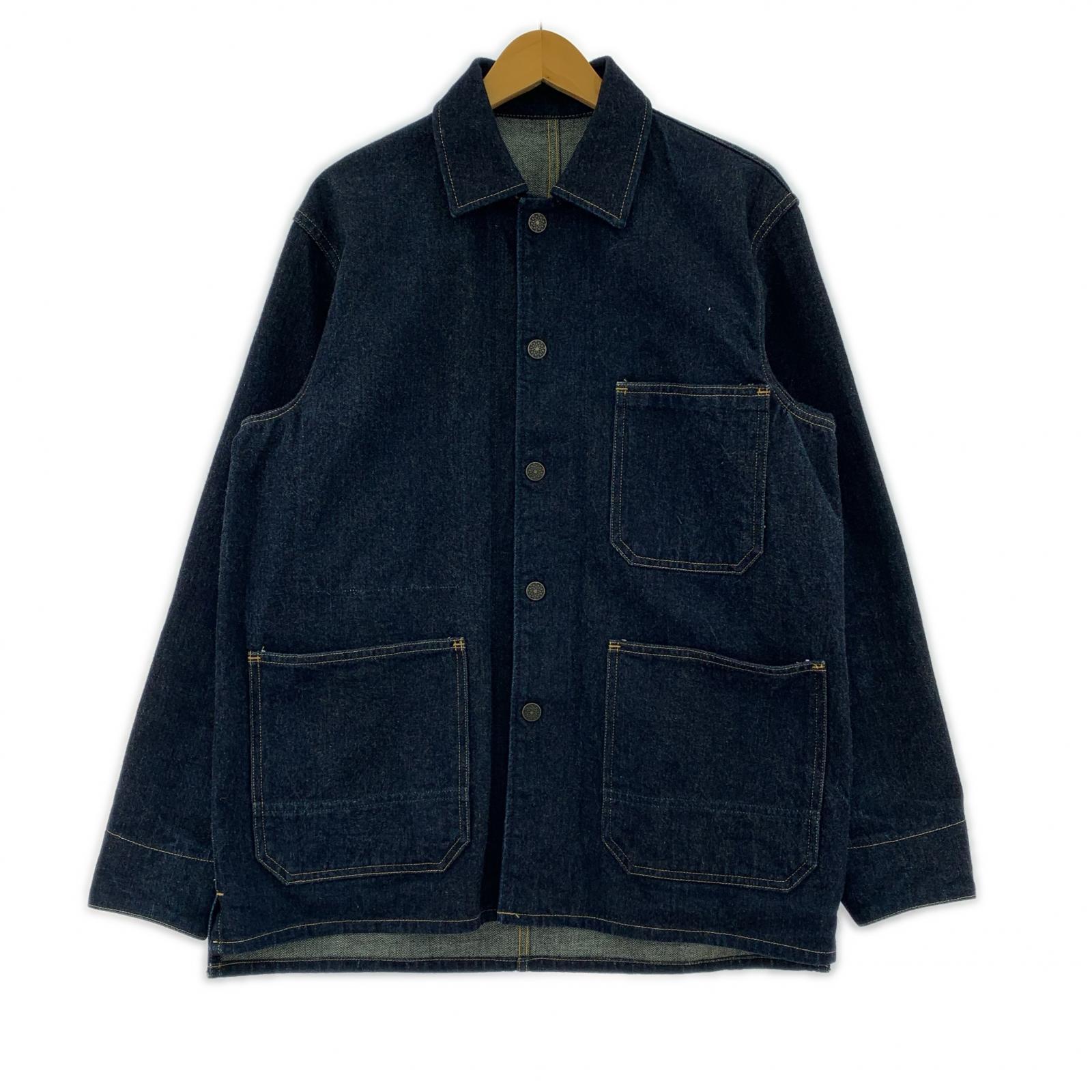 デニムジャケット WASEW Pre C.U.M DENIM COVERALL M ネイビー