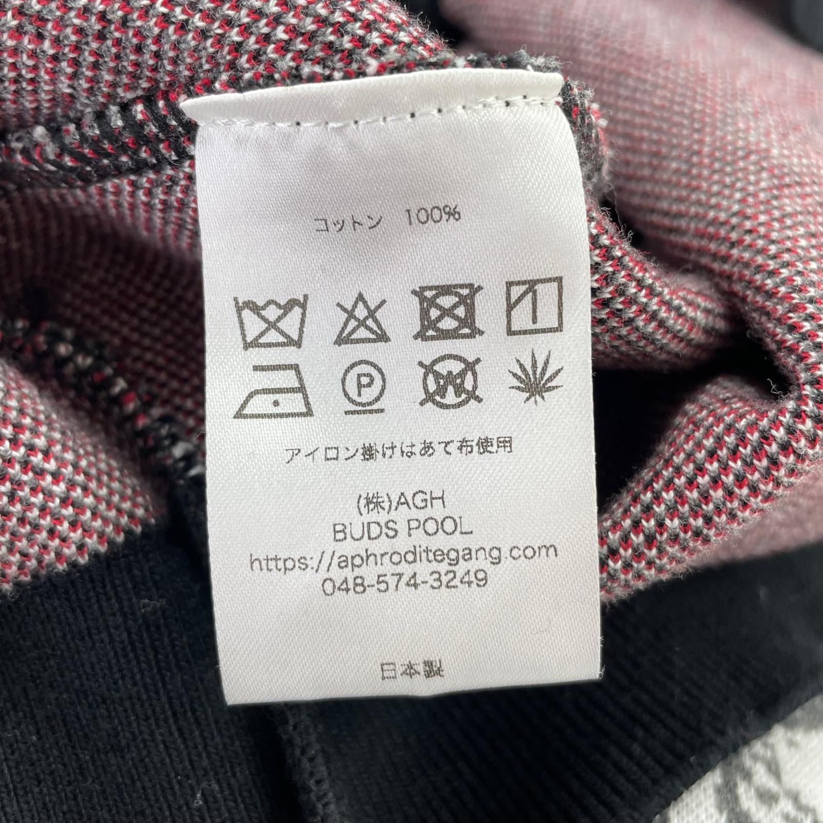 ニット BUDSPOOL GAKKIN 渦軍鶏 COTTON KNIT JACQUARD