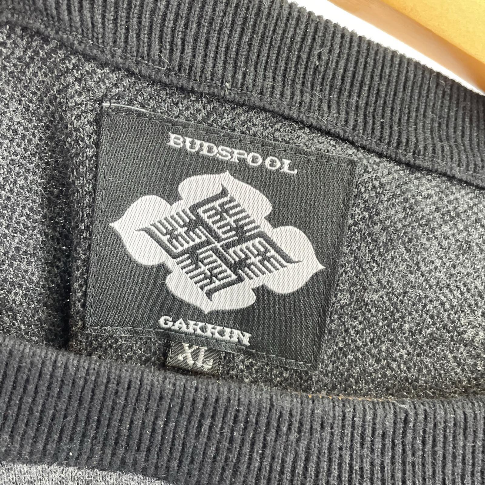 ニット BUDSPOOL 花罰 GAKKIN COTTON KNIT JACQUARD