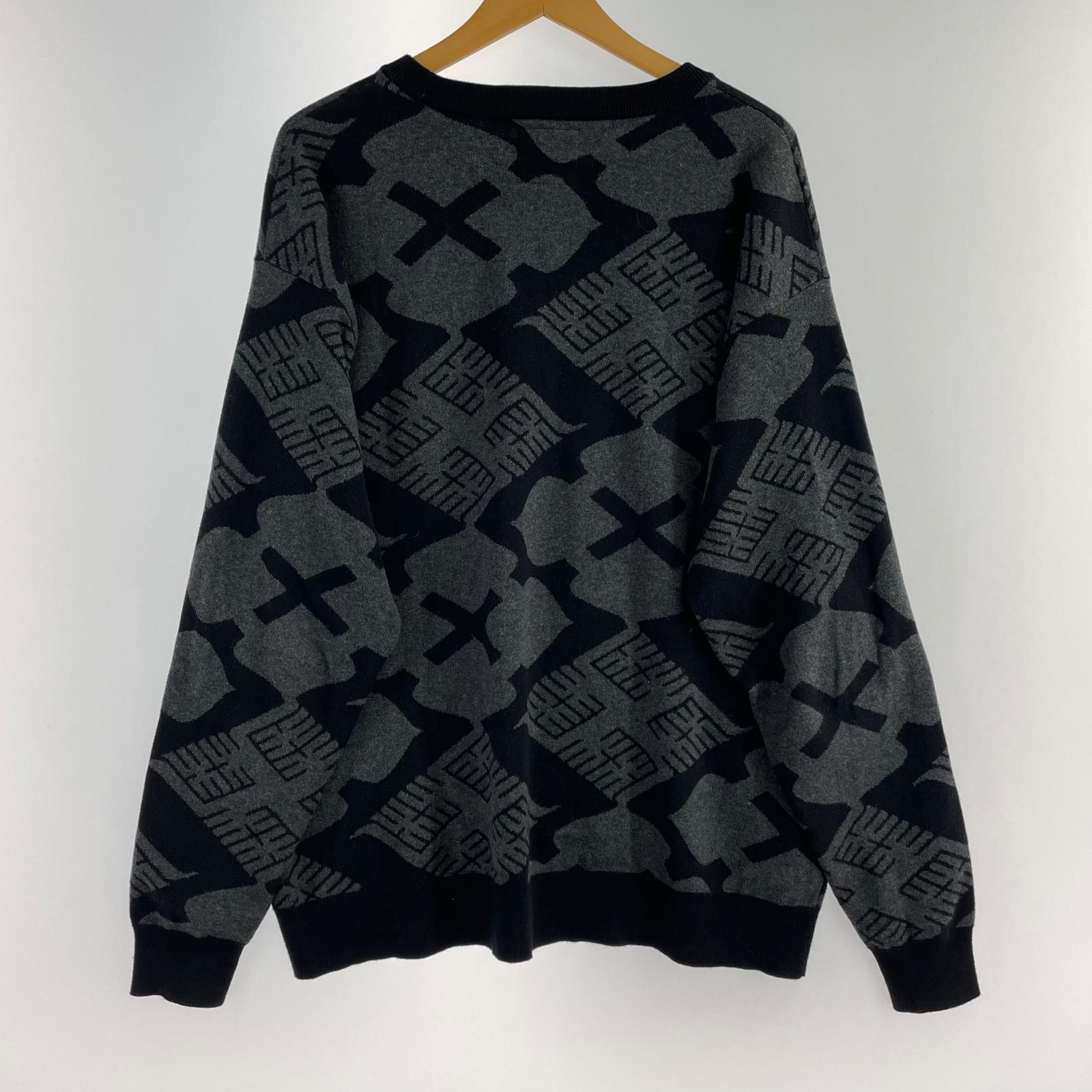 ニット BUDSPOOL 花罰 GAKKIN COTTON KNIT JACQUARD