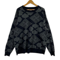 ニット BUDSPOOL 花罰 GAKKIN COTTON KNIT JACQUARD