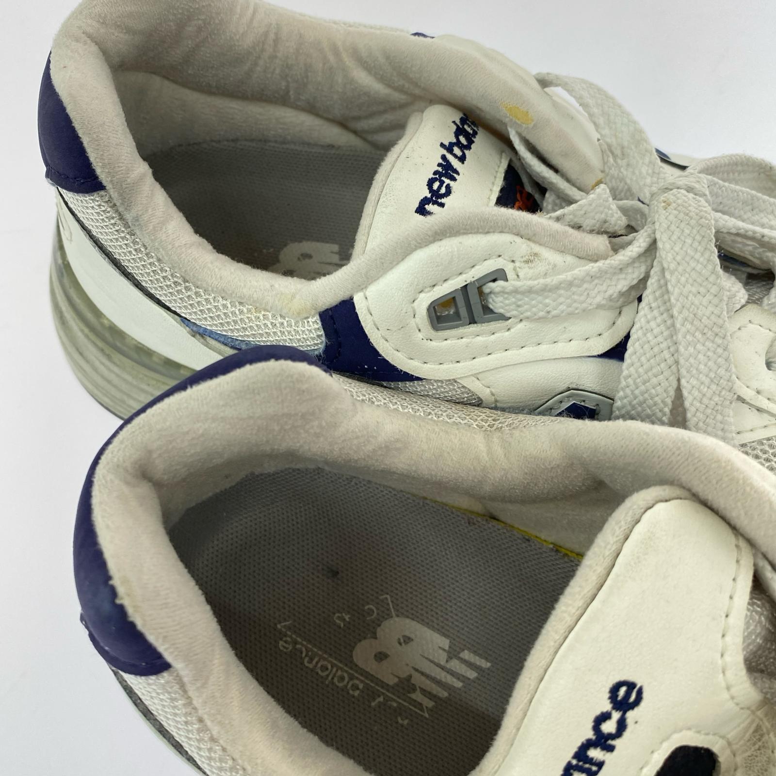 スニーカー 992 USA White Navy 26cm (US8 UK7 1/2 EU42) ホワイト