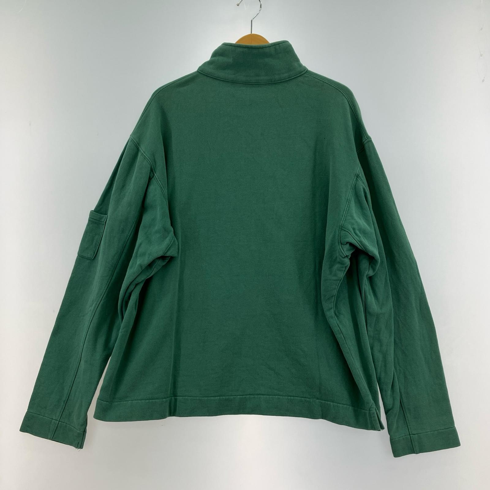 スウェット The Black Dog ハーフジップ 緑(L) L グリーン
