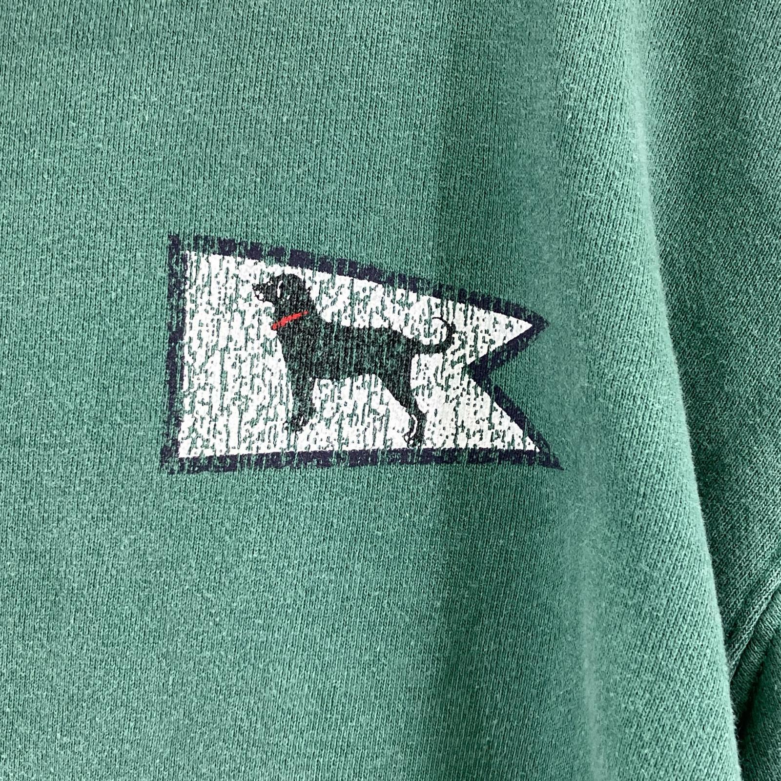 スウェット The Black Dog ハーフジップ 緑(L) L グリーン