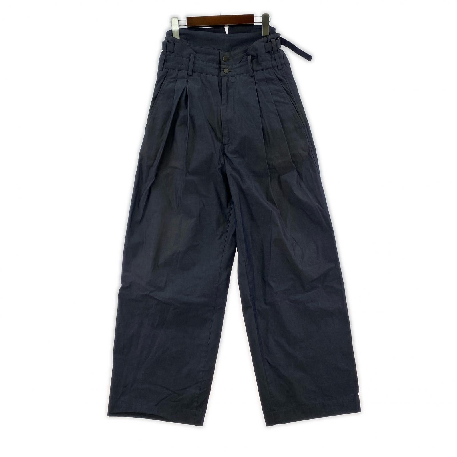 パンツ IRENISA HIGH WAIST PANTS 2 ネイビー 2
