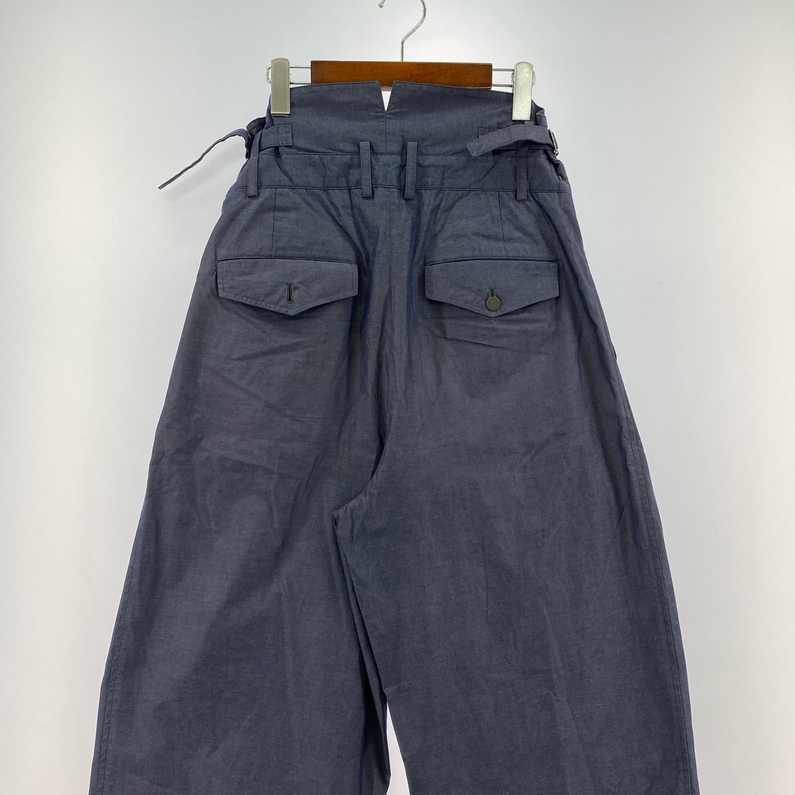 パンツ IRENISA HIGH WAIST PANTS 2 ネイビー 2