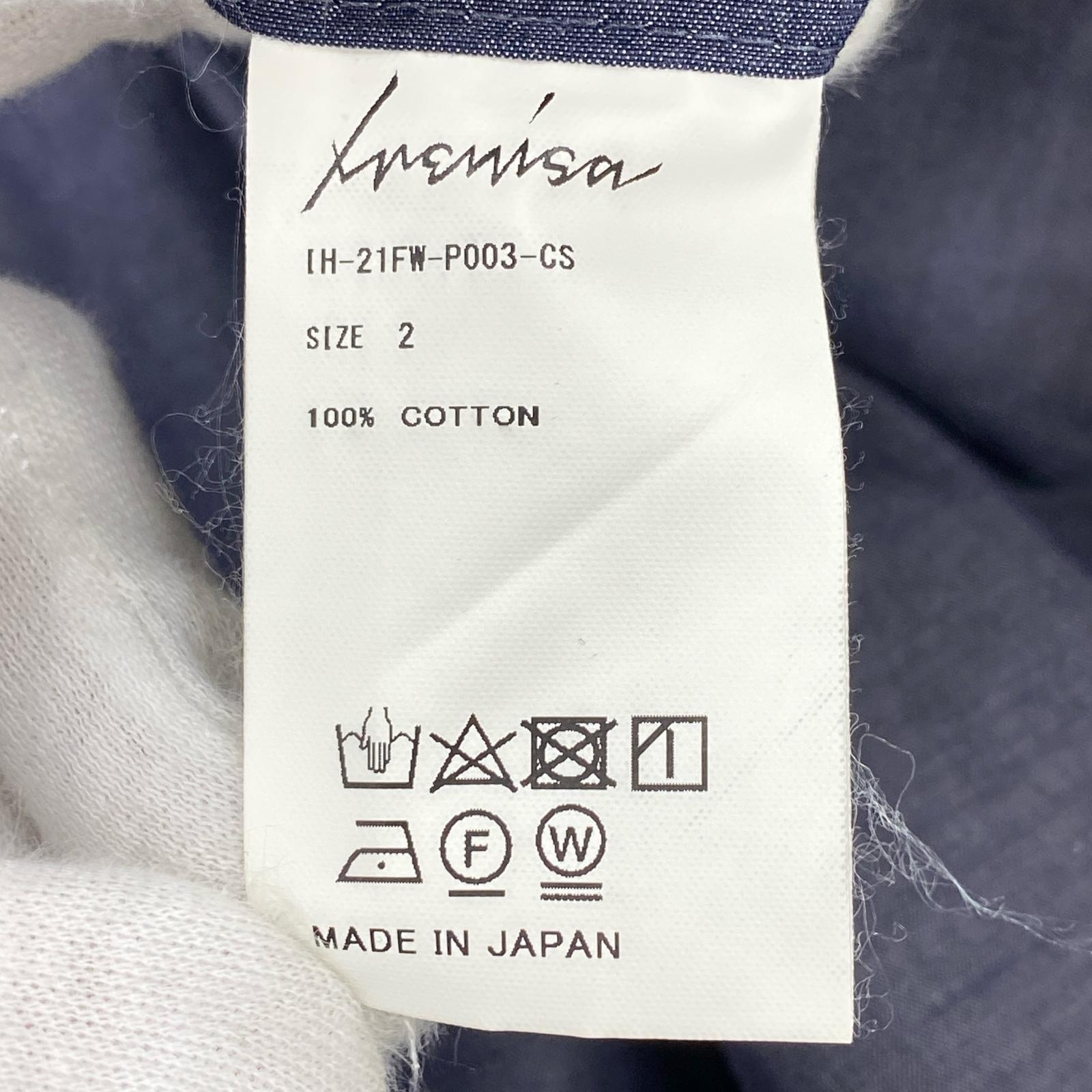 パンツ IRENISA HIGH WAIST PANTS 2 ネイビー 2