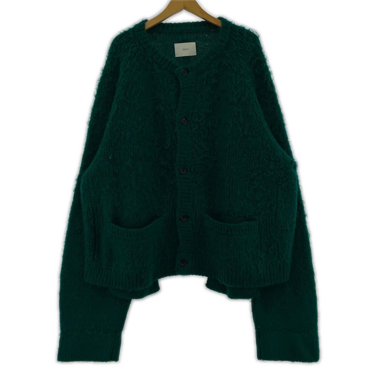 カーディガン 20AW KID MOHAIR CARDIGAN M グリーン M グリーン