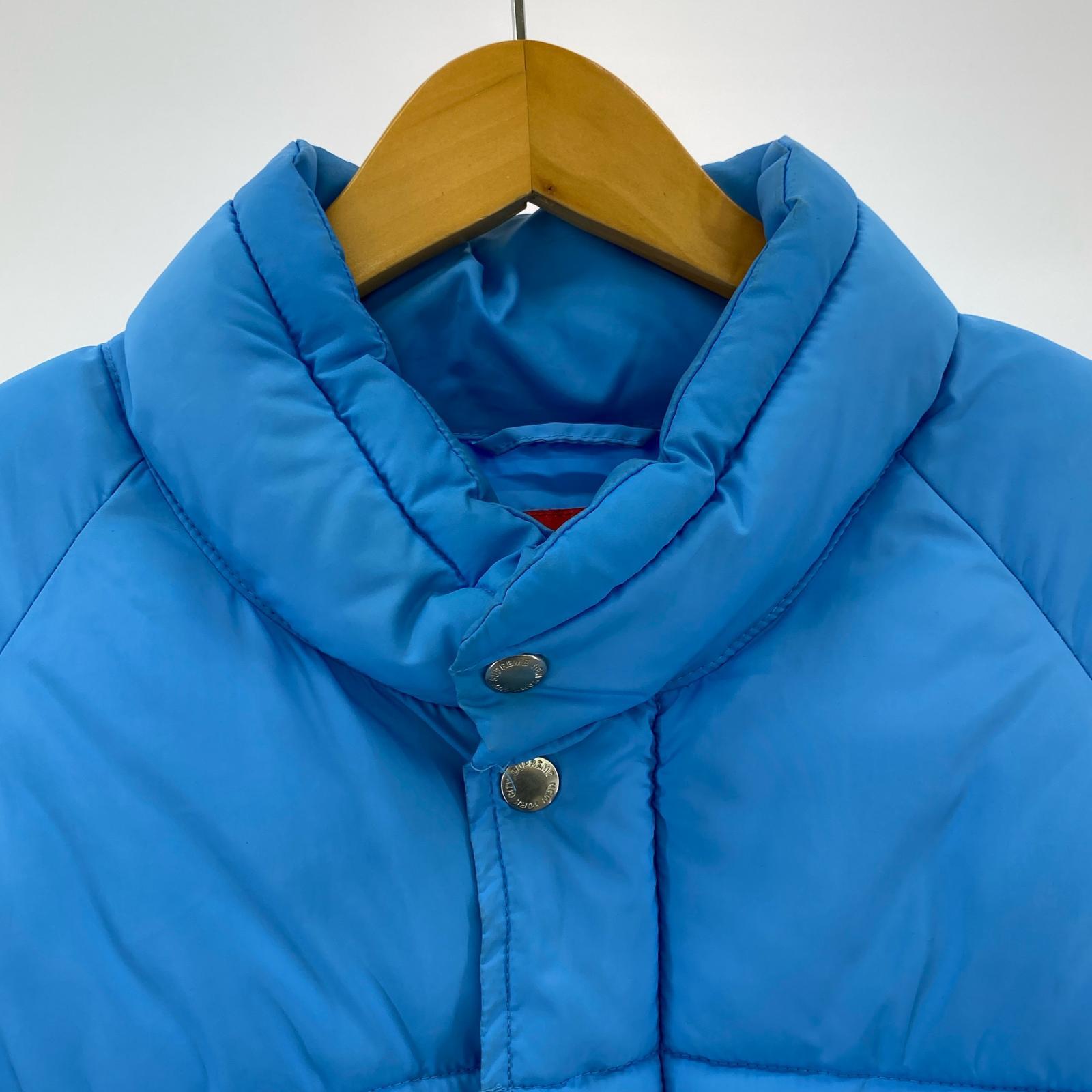 ダウンジャケット 水色 M ブルー