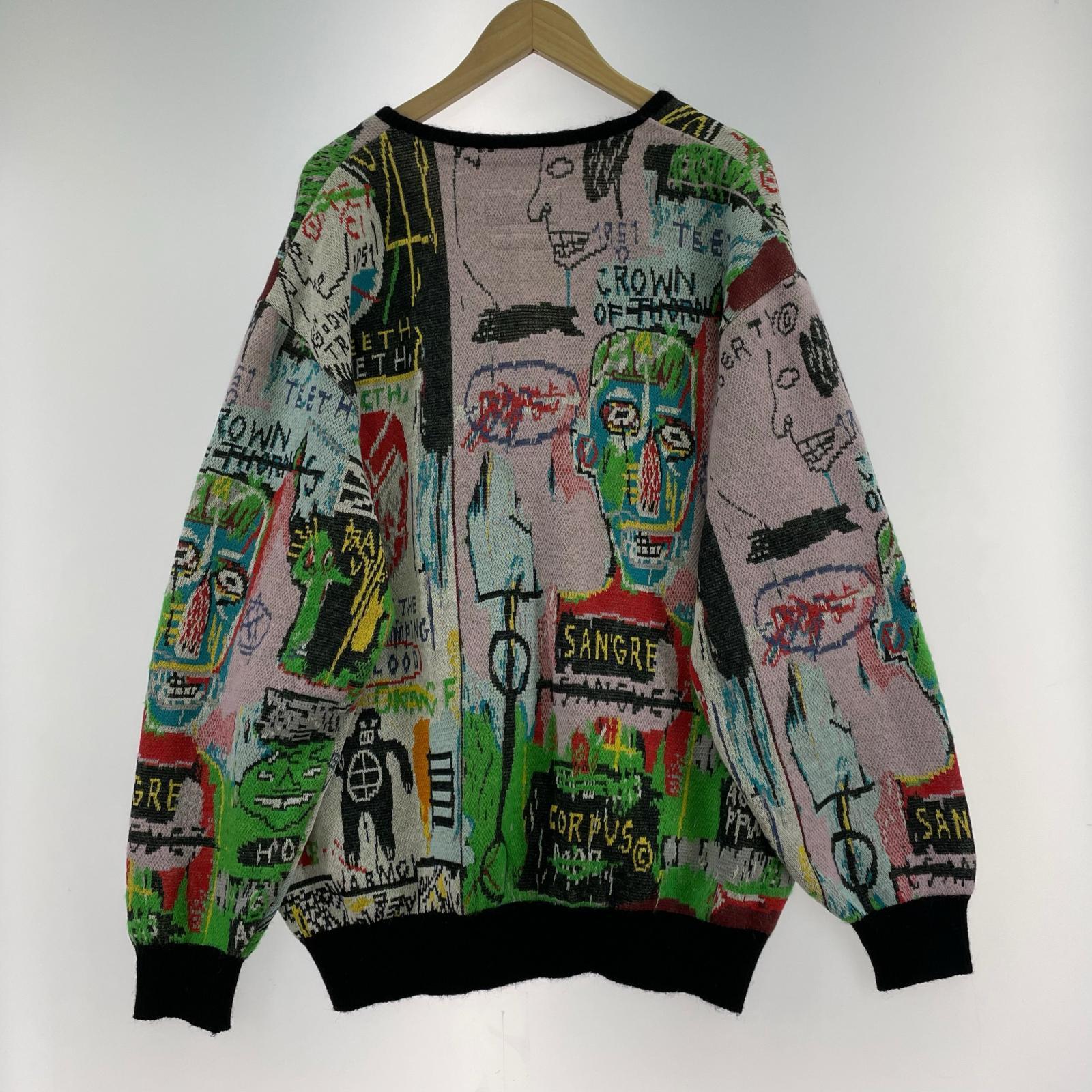 カーディガン 22AW JEAN-MICHEL BASQUIAT (L) L