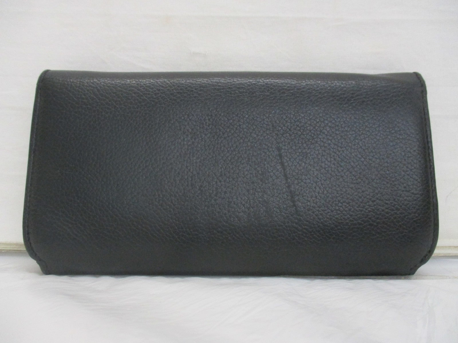CASH LARGE FLAP WALLET ブラック
