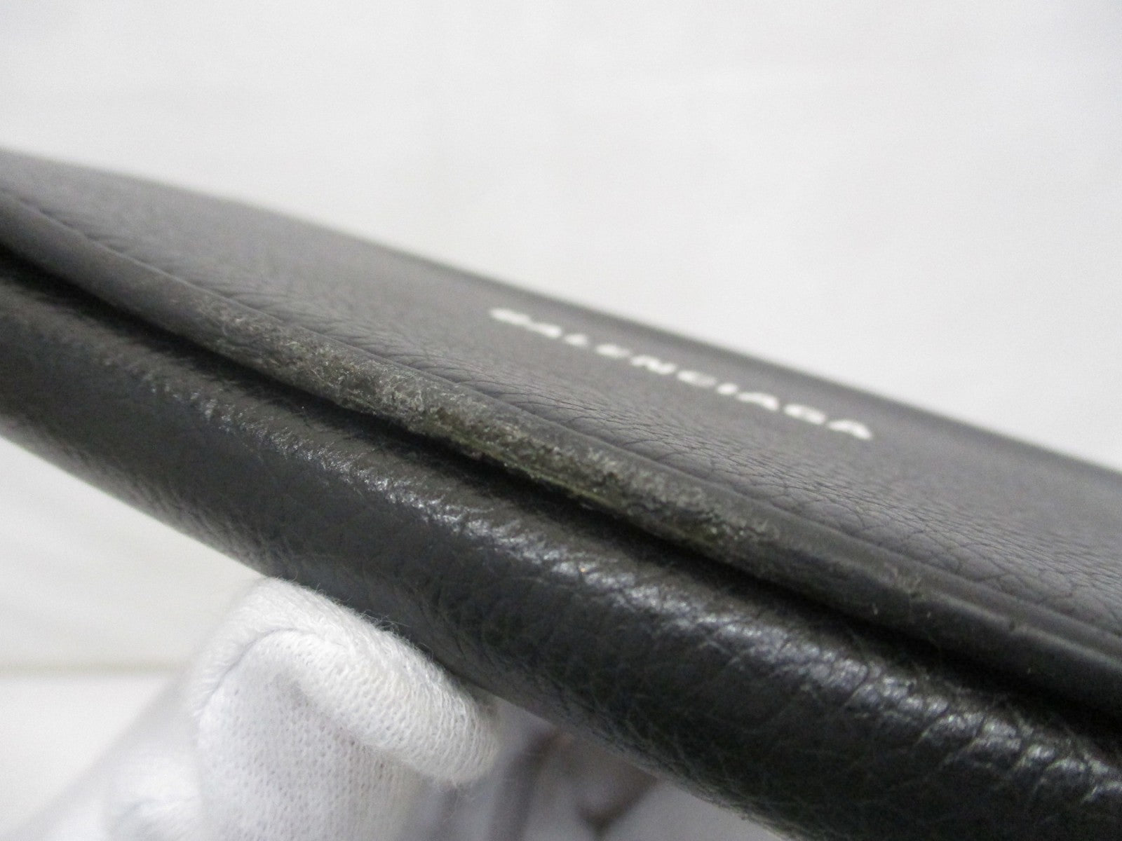 CASH LARGE FLAP WALLET ブラック