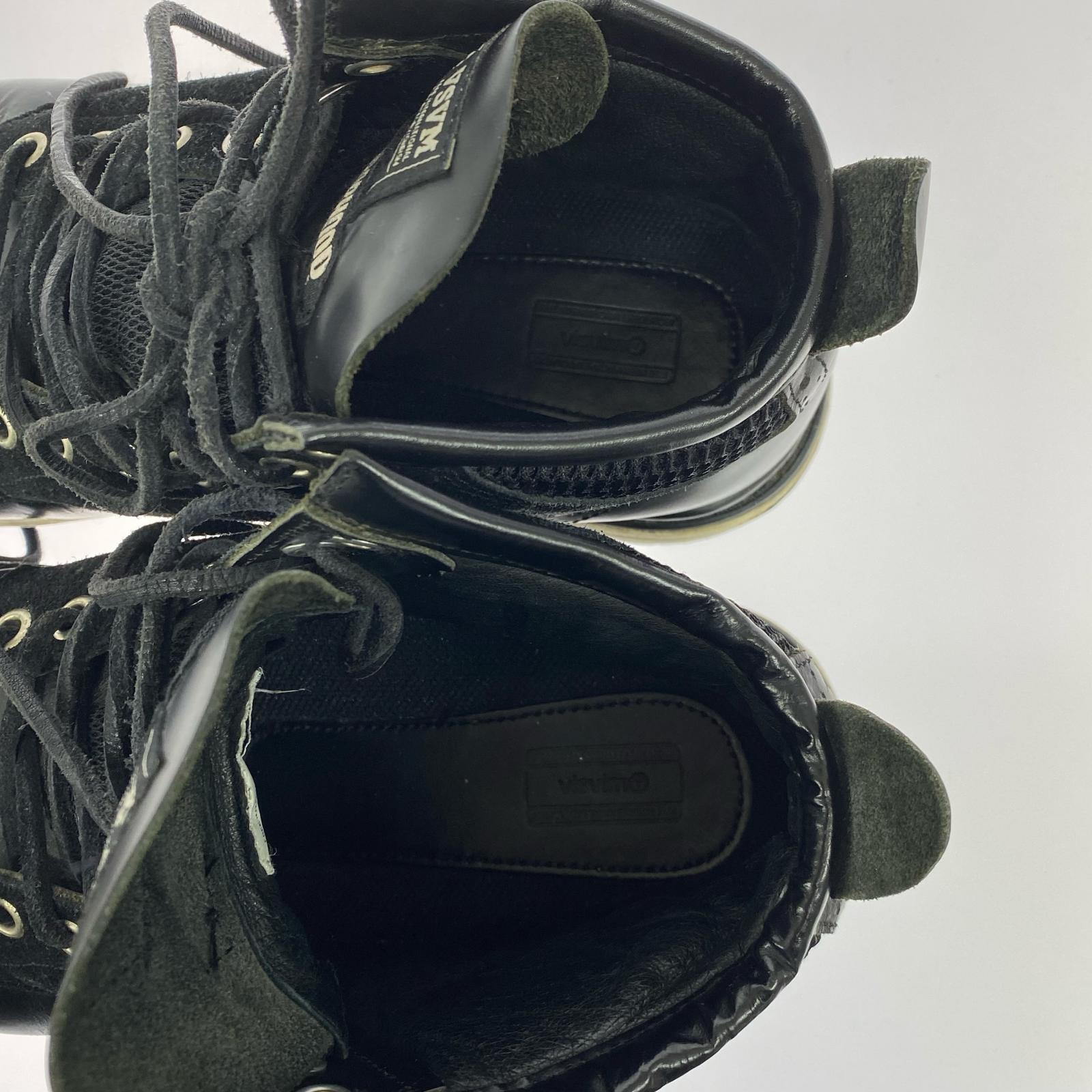 ブーツ ×NEIGHBORHOOD 7HOLE 9.5 BLK ブラック
