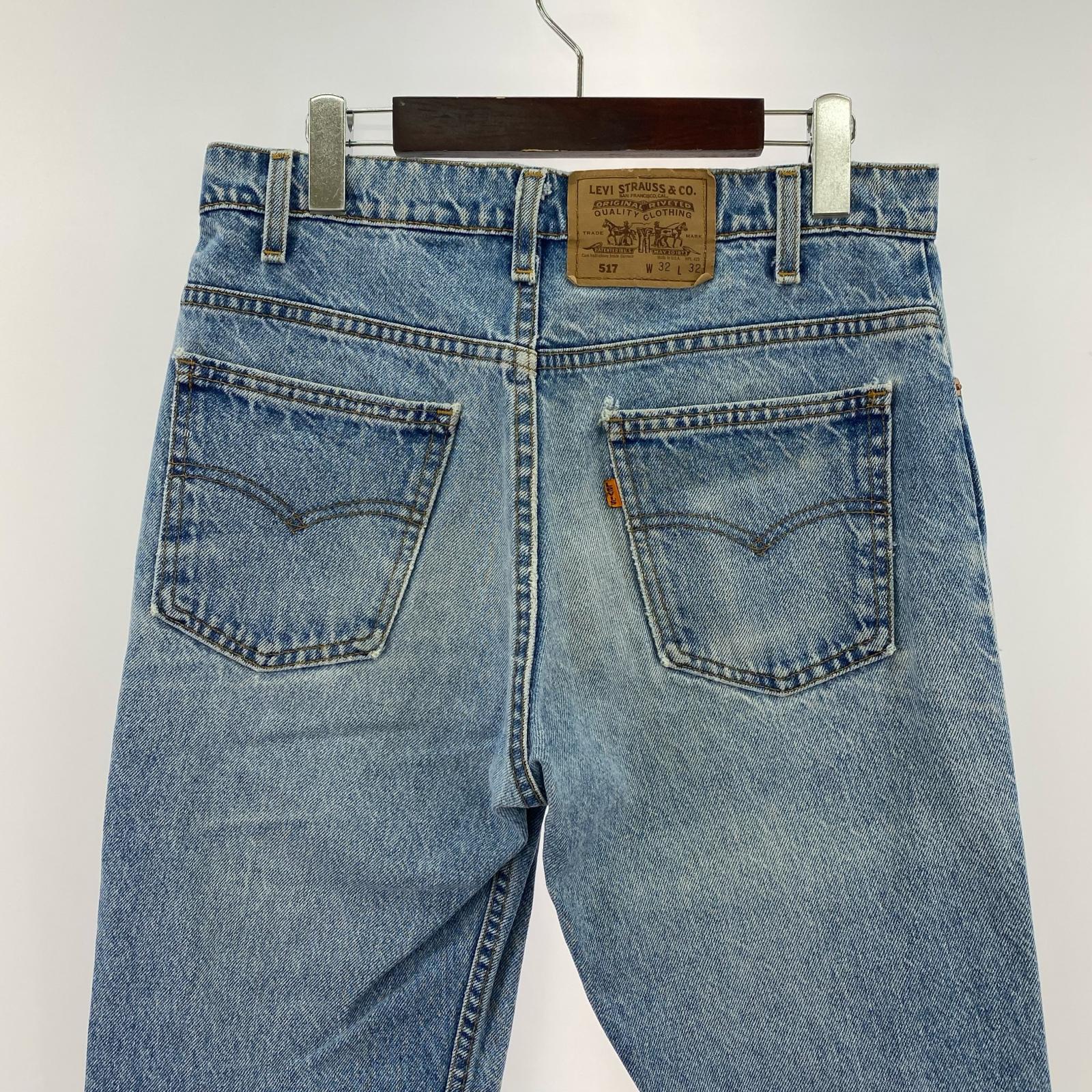デニムパンツ 80~90年代 オレンジタブ ブーツカットデニムパンツ USA製