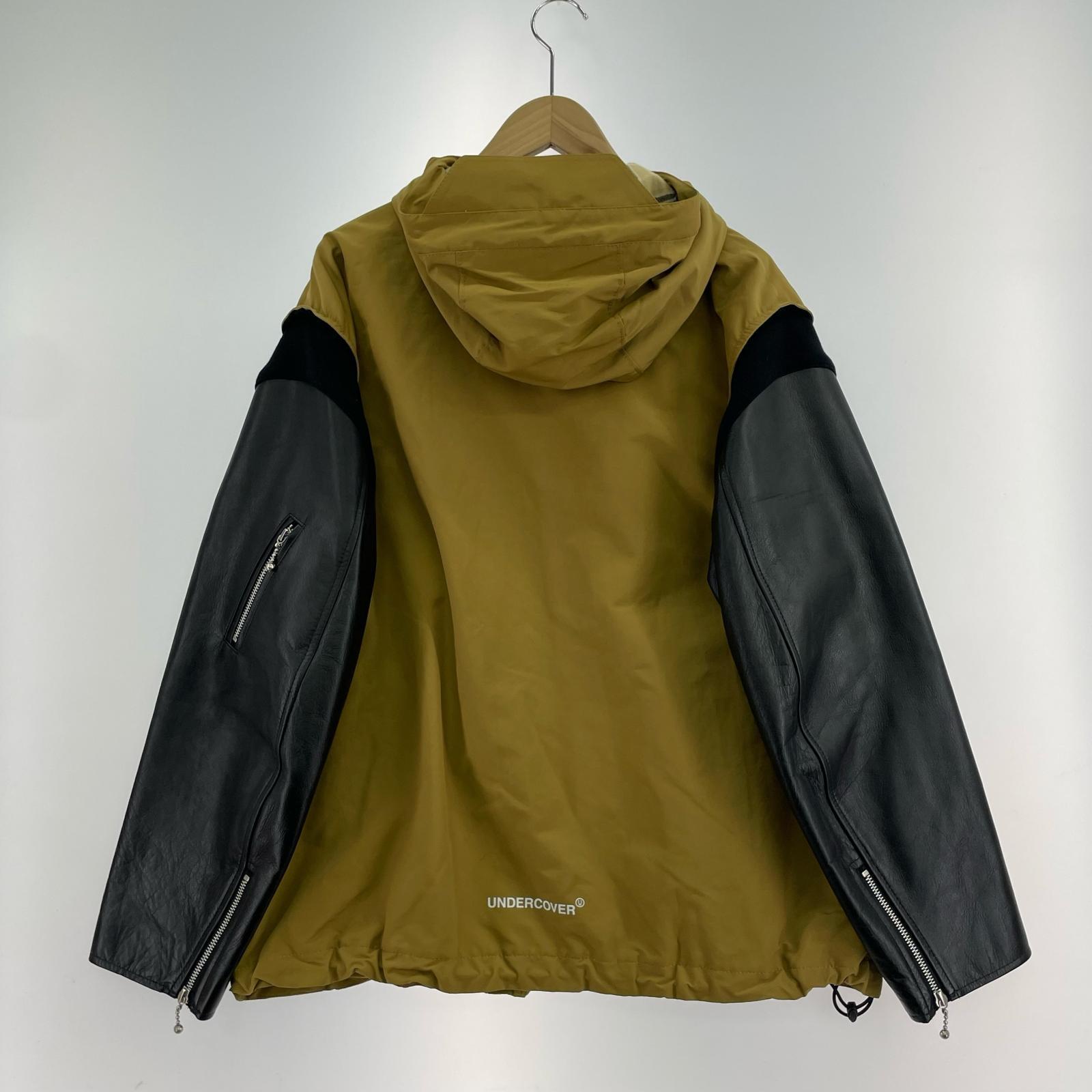 ジャケット 24AW レザースリーブ マウンテンパーカー (2) 2