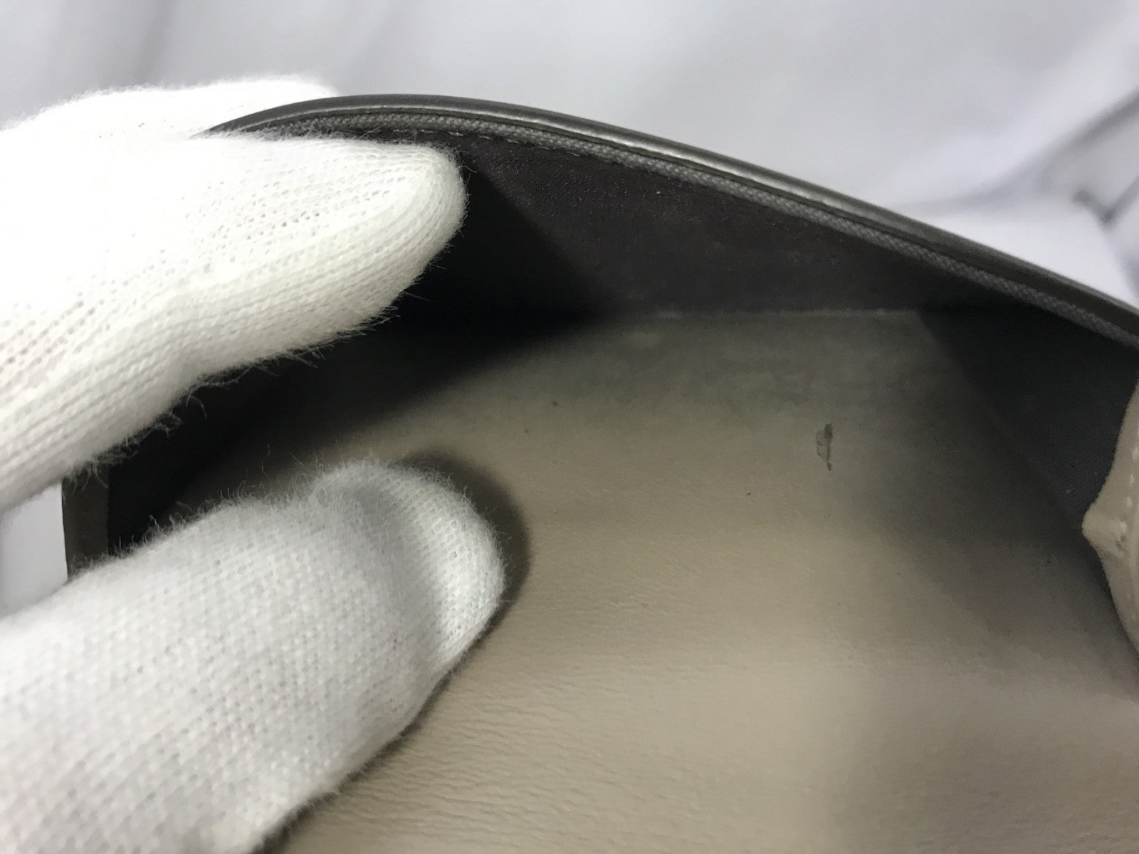 三つ折り財布 ベージュ 8M0480