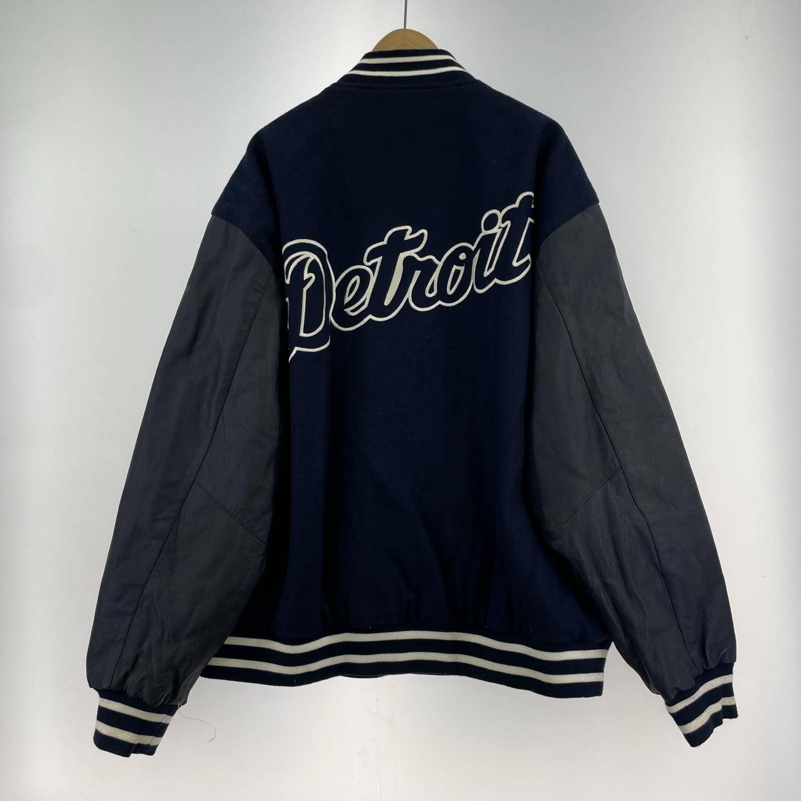 ジャケット JH DESIGN MLB/ヴァーシティジャケット/黒 ネイビー