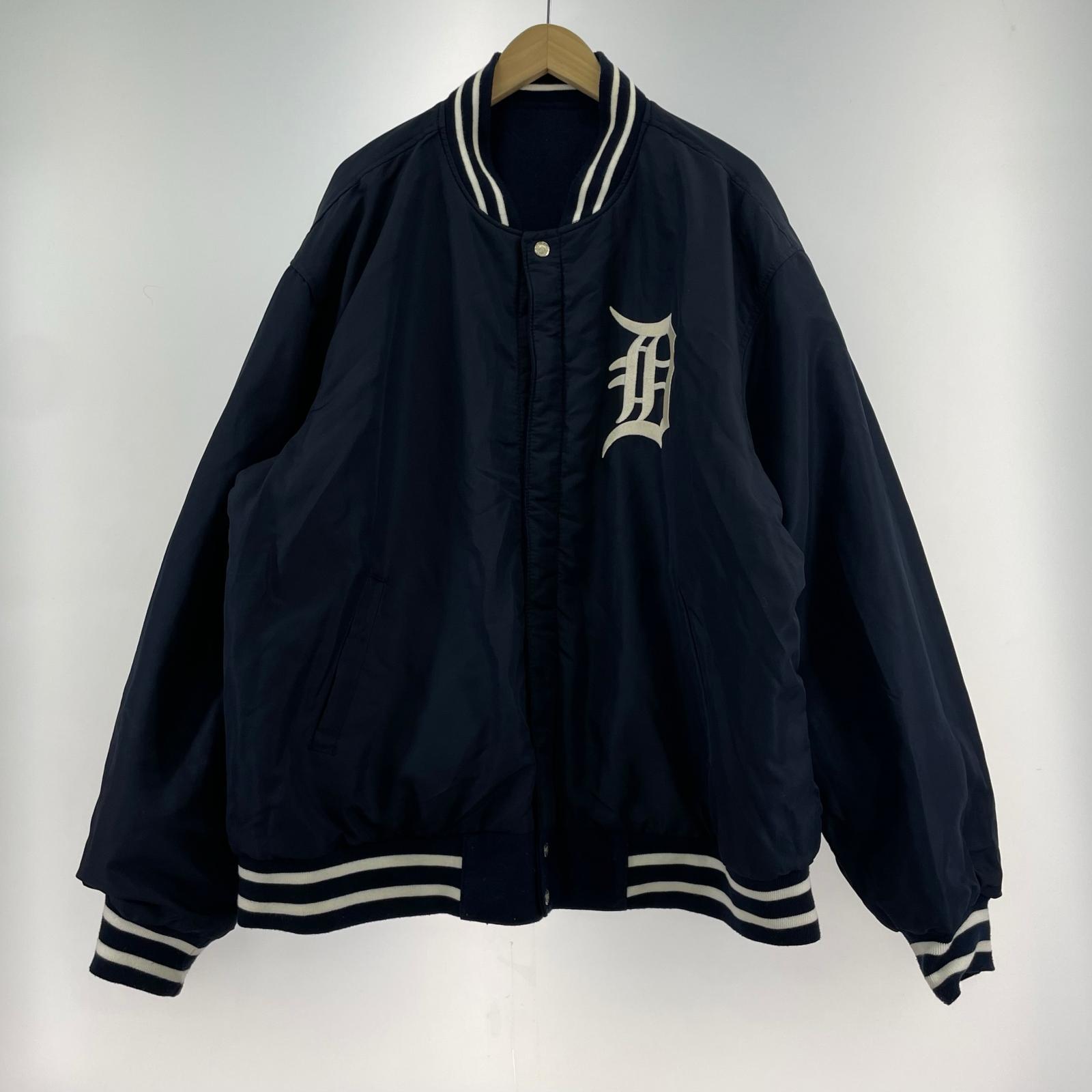 ジャケット JH DESIGN MLB/ヴァーシティジャケット/黒 ネイビー