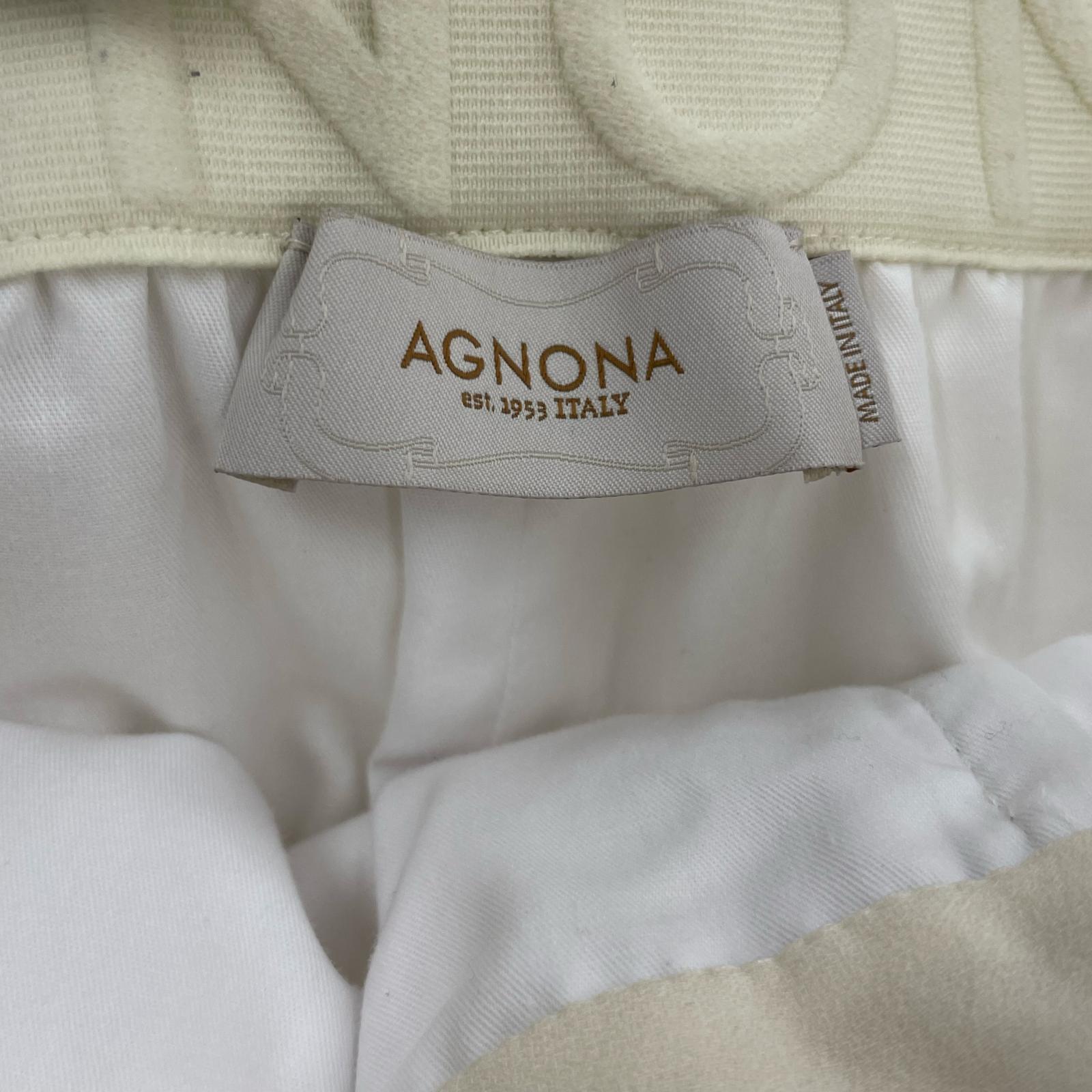 パンツ AGNONA/WHT/42 42 ホワイト