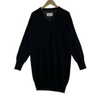 ワンピース MAISON MARGIELA エルボーパッチニットワンピース S ブラック S ブラック