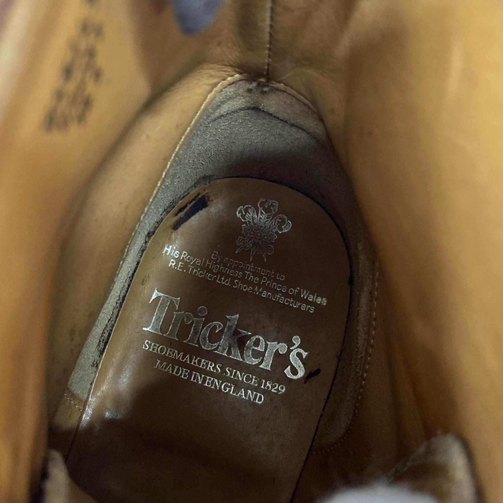ブーツ M6087 Ankle lace up boots (7 1/2) ブラウン
