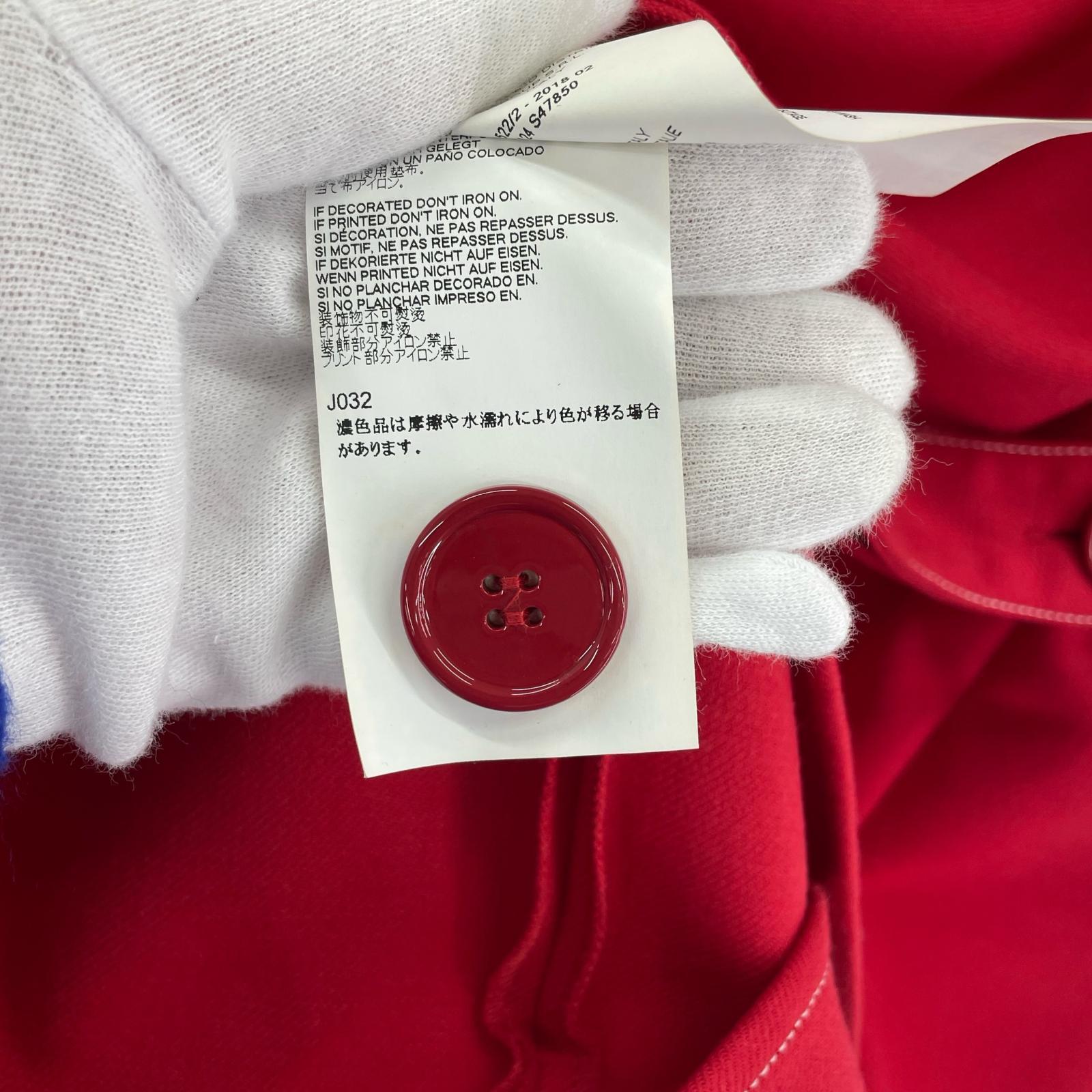 半袖Tシャツ ボートネック プルオーバー レッド (40) 40 レッド