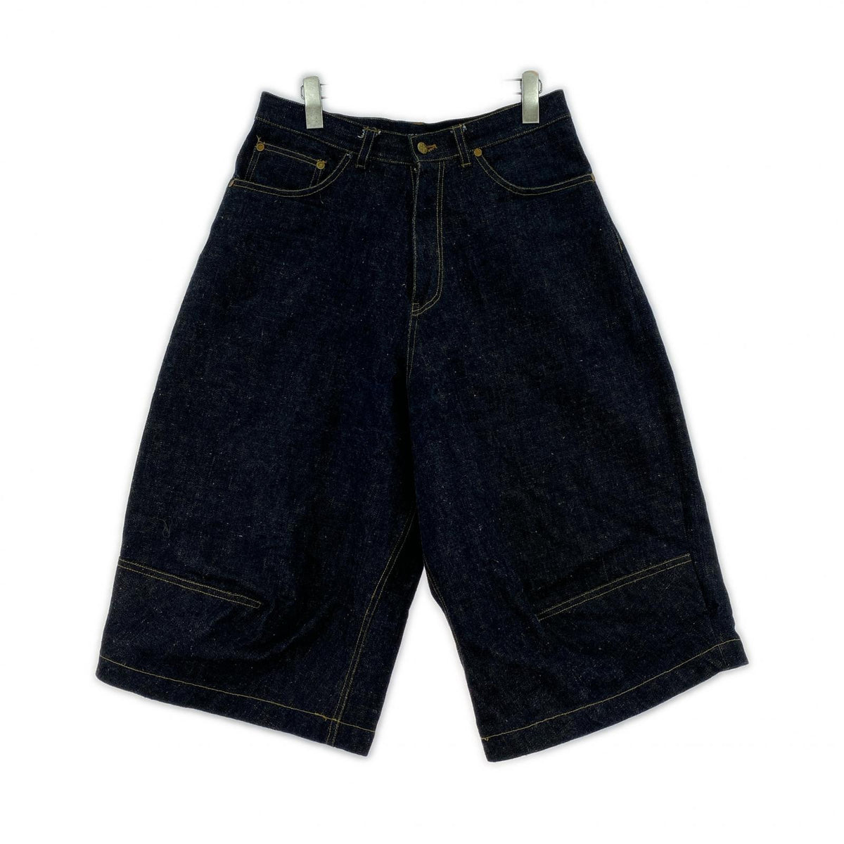 デニムパンツ LES SIX 25AW デニムショーツ 0 インディゴ 0 ブルー