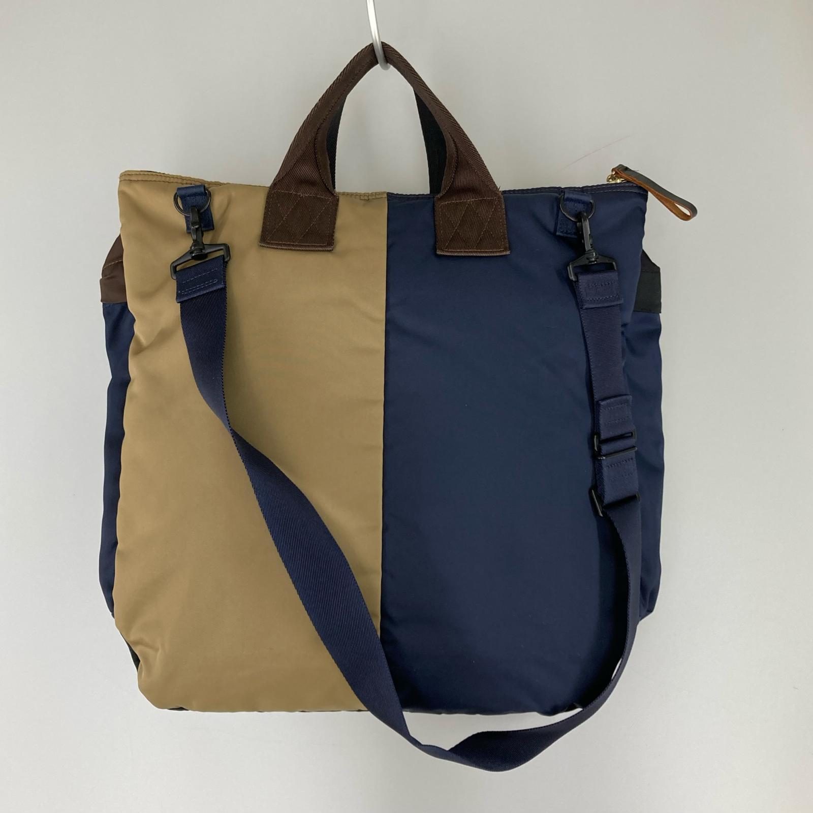 ショルダーバッグ PORTER コラボ ヘルメットバッグ マルチカラー