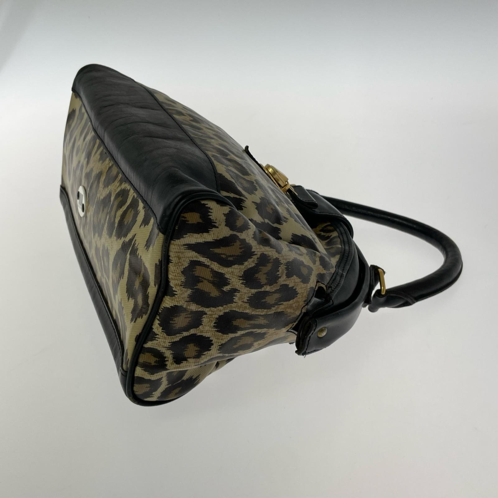 ハンドバッグ Junior Gaultier レオパードハンドバッグ マルチカラー