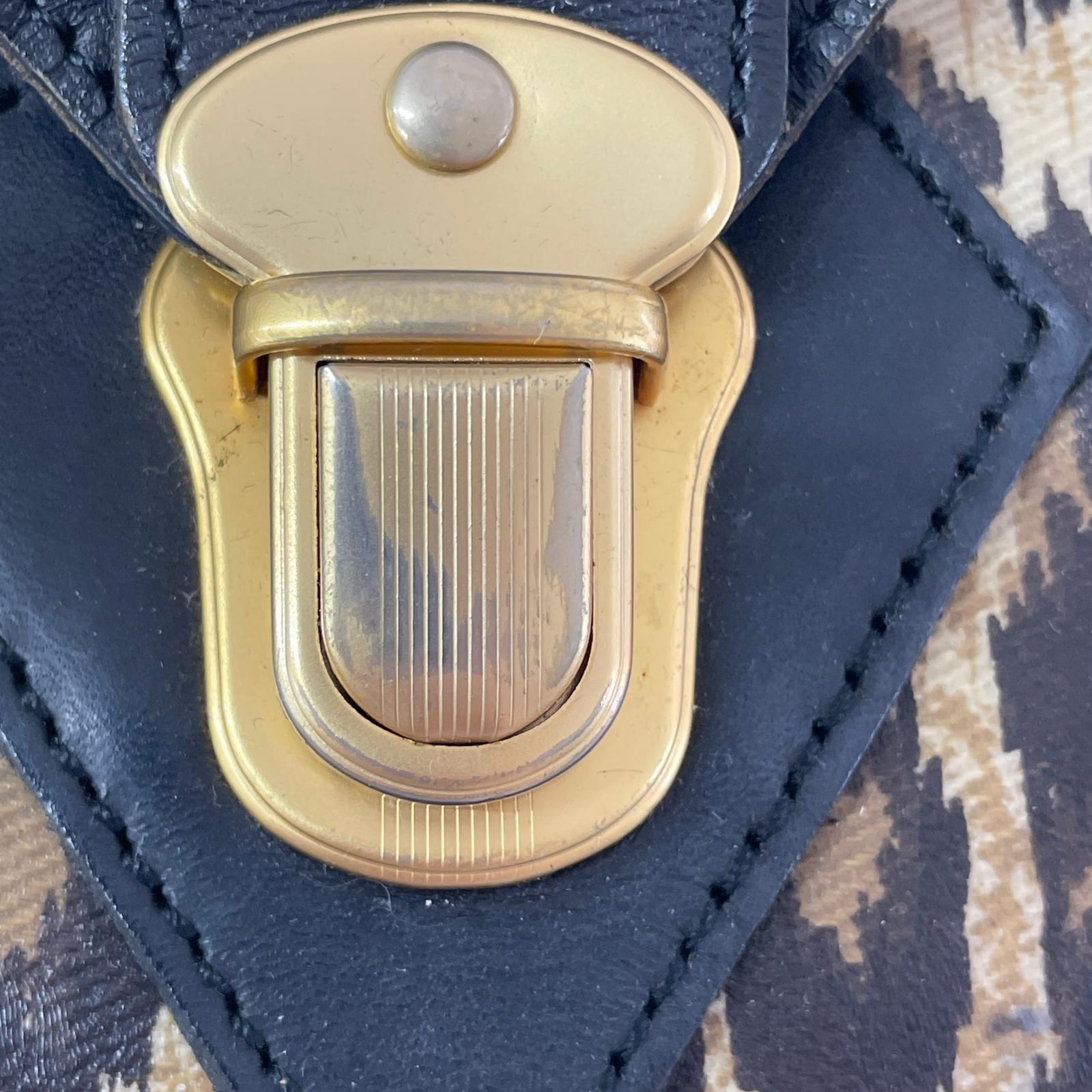 ハンドバッグ Junior Gaultier レオパードハンドバッグ マルチカラー