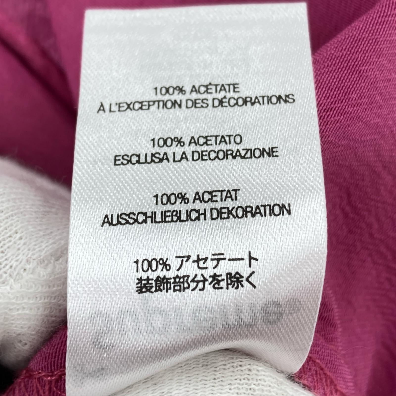 半袖シャツ Satin Zip S/S Work Shirt ピンク ピンク