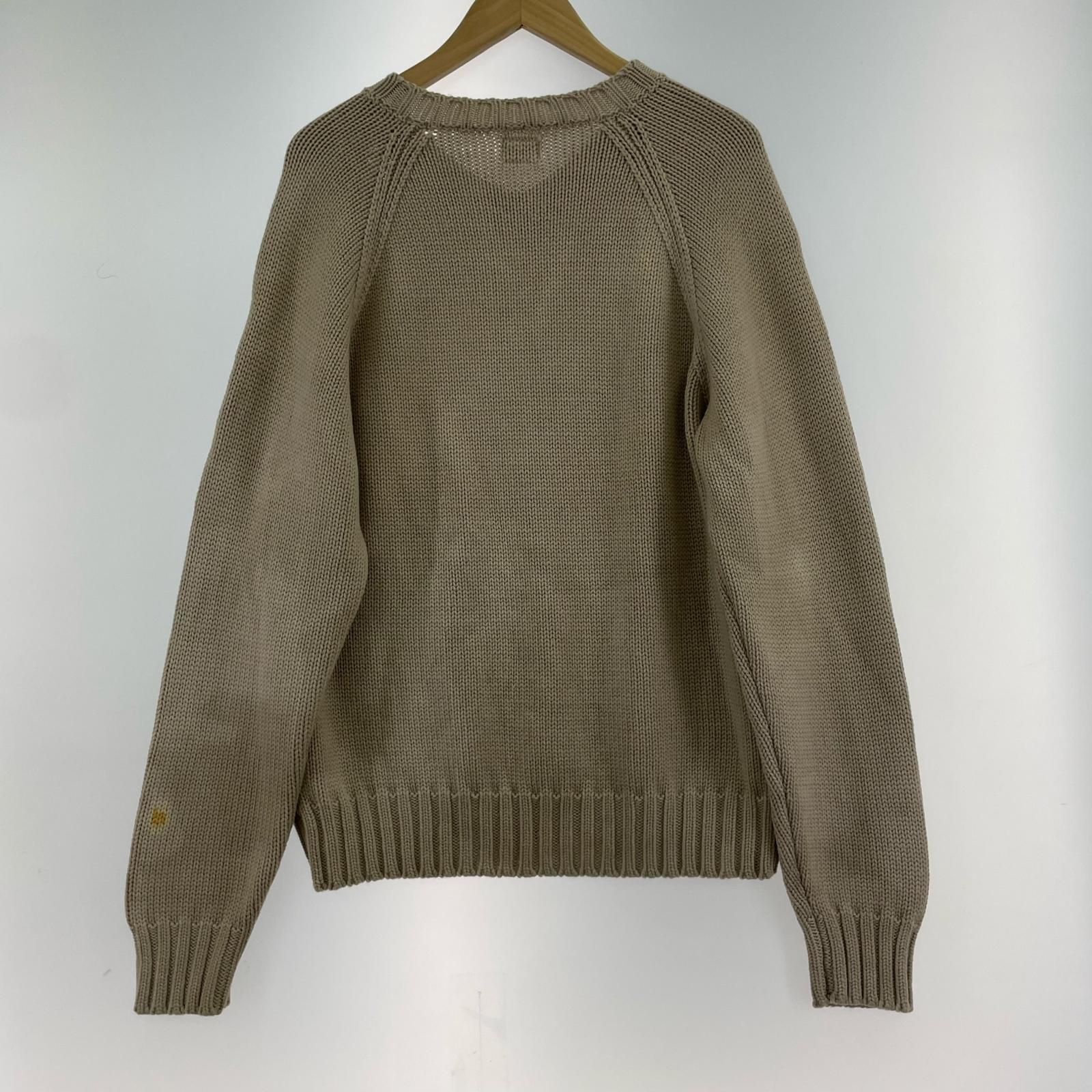 ニット 98AW マッシモオスティ期 Vネックウールニット ベージュ 3 ベージュ