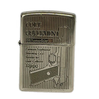 ライター colt gabbert zippo シルバー
