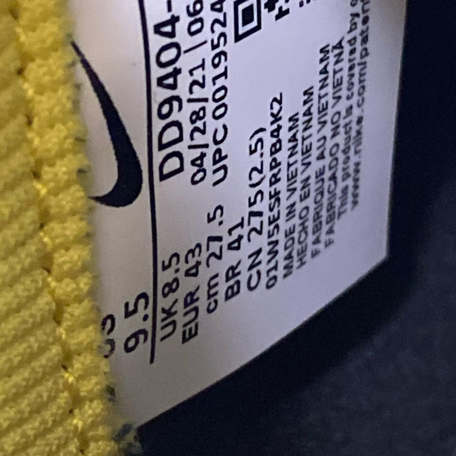 スニーカー DUNK HIGH 1985 黒黄(27.5) 27.5cm (US9 1/2 UK9 EU45)