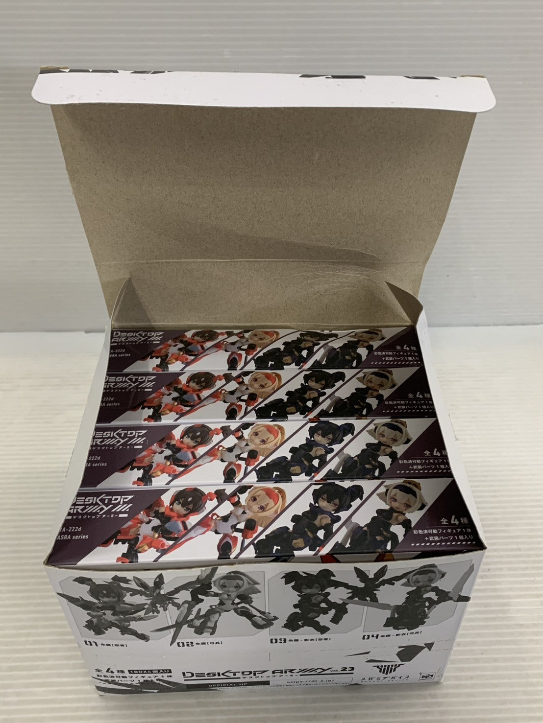 メガミデバイス 朱羅シリーズ 4個入りBOX フィギュア/グッズ