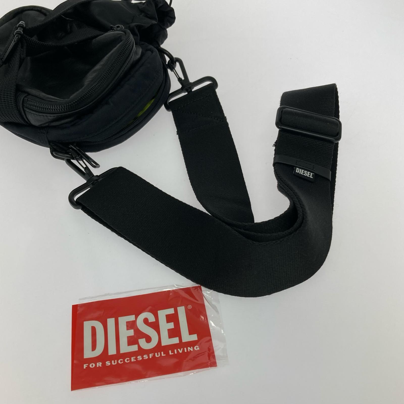 ショルダーバッグ DIESEL DSL UTILTY CROSSBODY ショルダーバッグ X08932P4638 黒 ブラック