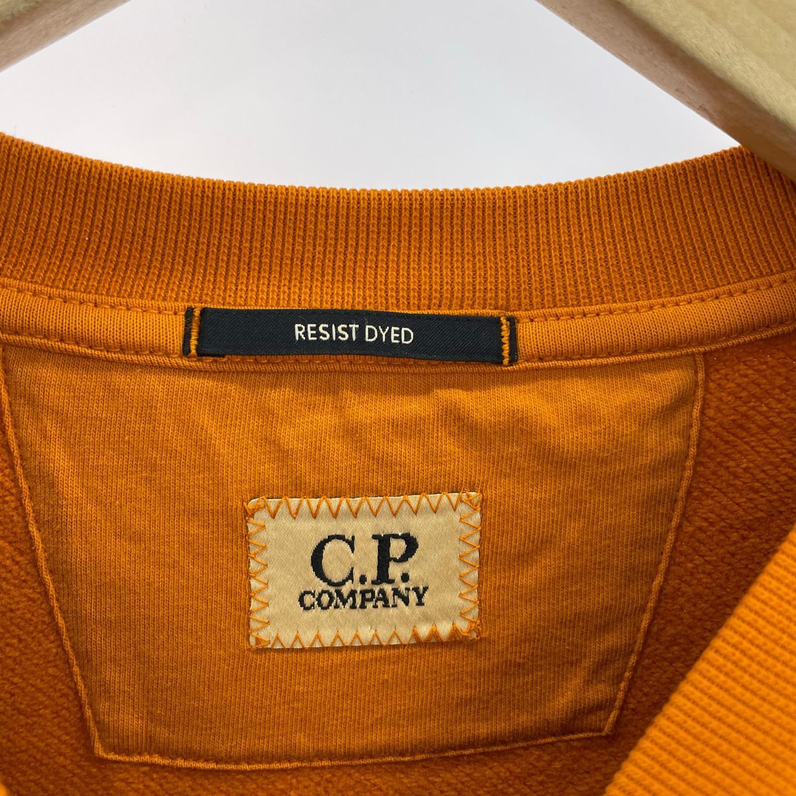 スウェット C.P.Company ガーメントダイゴーグルスウェット M オレンジ M オレンジ