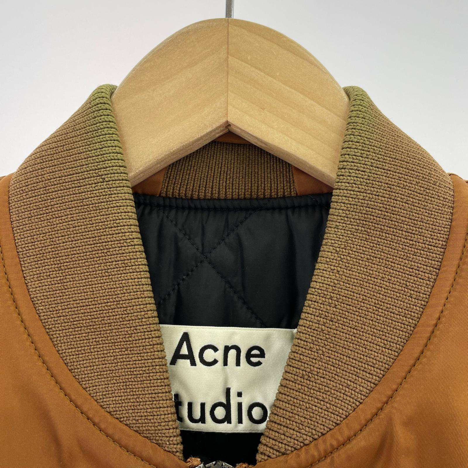 ジャケット MAKIO MA-1 BOMBER JACKET 44 44 ブラウン