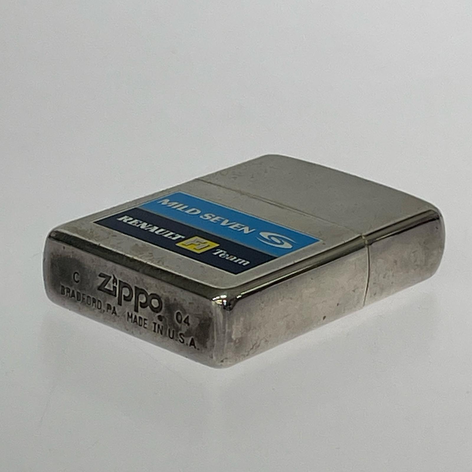 ライター 04年製 MILD SEVEN RENAULT F1 TEAM シルバー